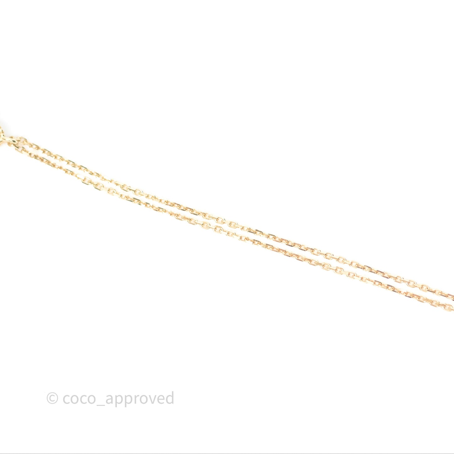 Van Cleef & Arpels Sweet Alhambra Pendant Necklace White Mother-of-pearl Yellow Gold