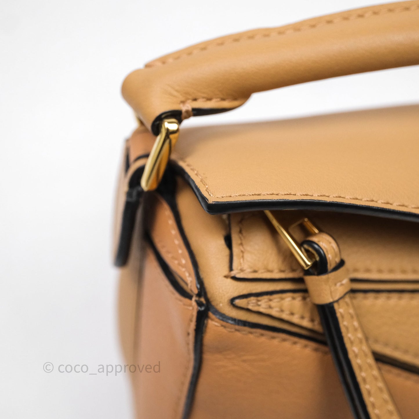 Loewe Mini Puzzle Bag Dune & Warm Desert