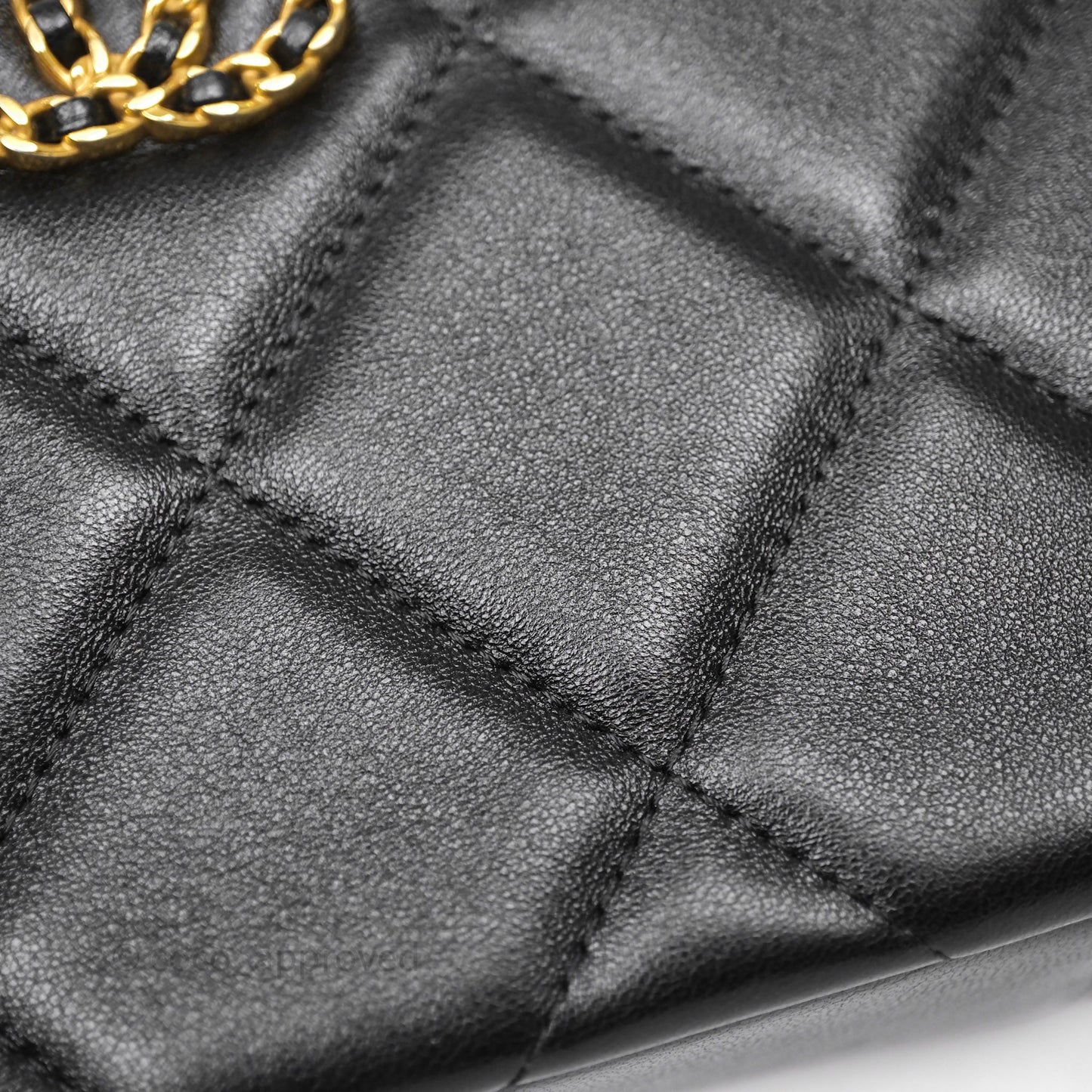 Chanel 19 Camera Bag Black Lambskin Mixed Hardware