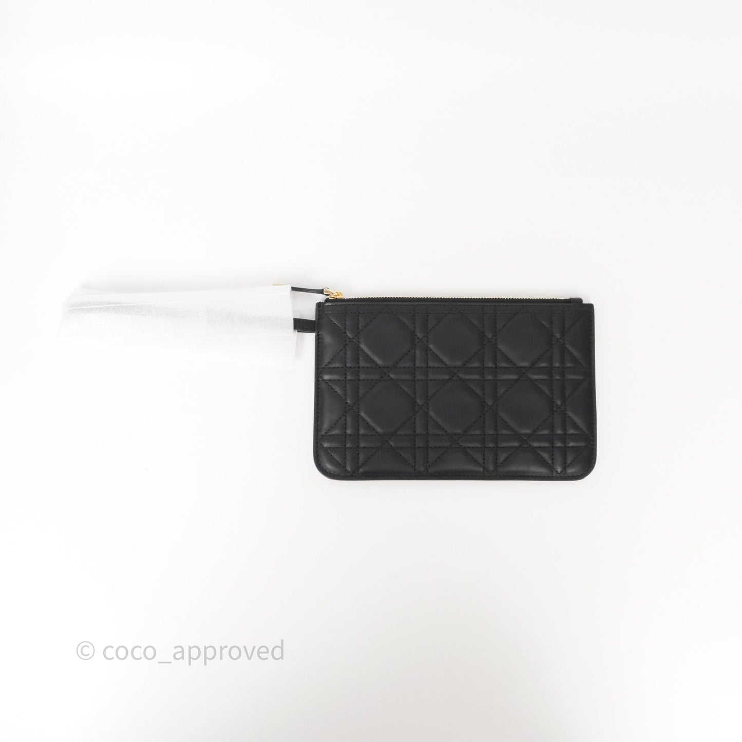 Dior Small Dior Toujours Bag Black Macrocannage Calfskin