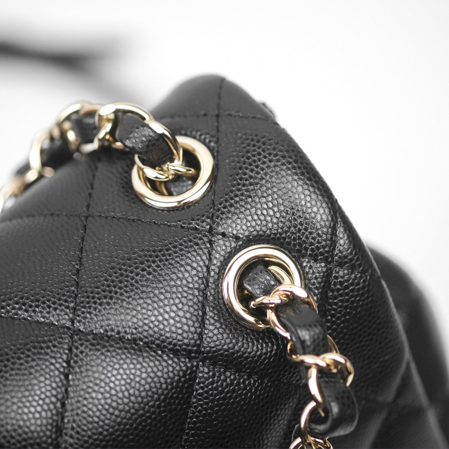 Chanel Small Urban Spirit Backpack Black Caviar Gold Hardware