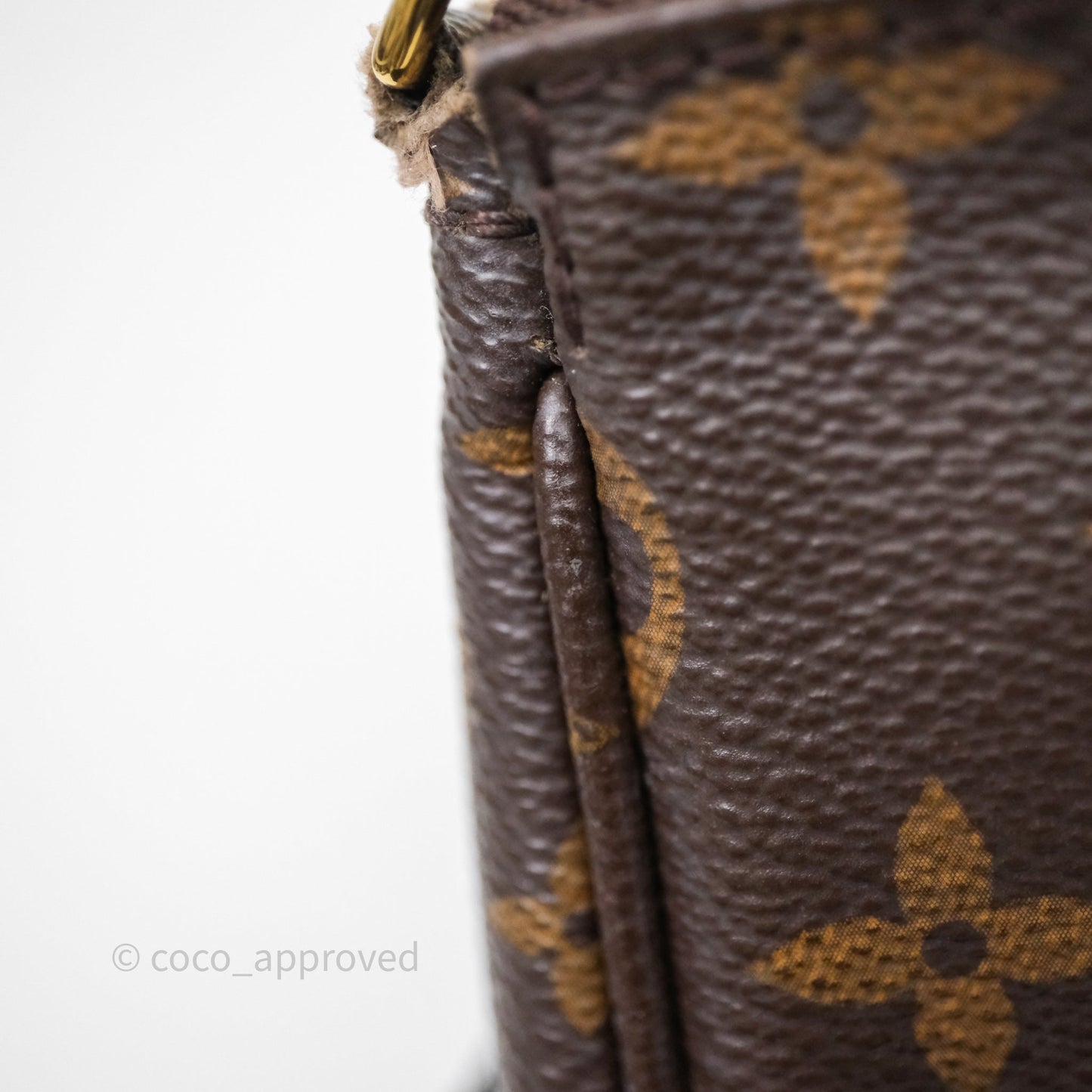 Louis Vuitton Multi Pochette Accessories Khaki Monogram Canvas