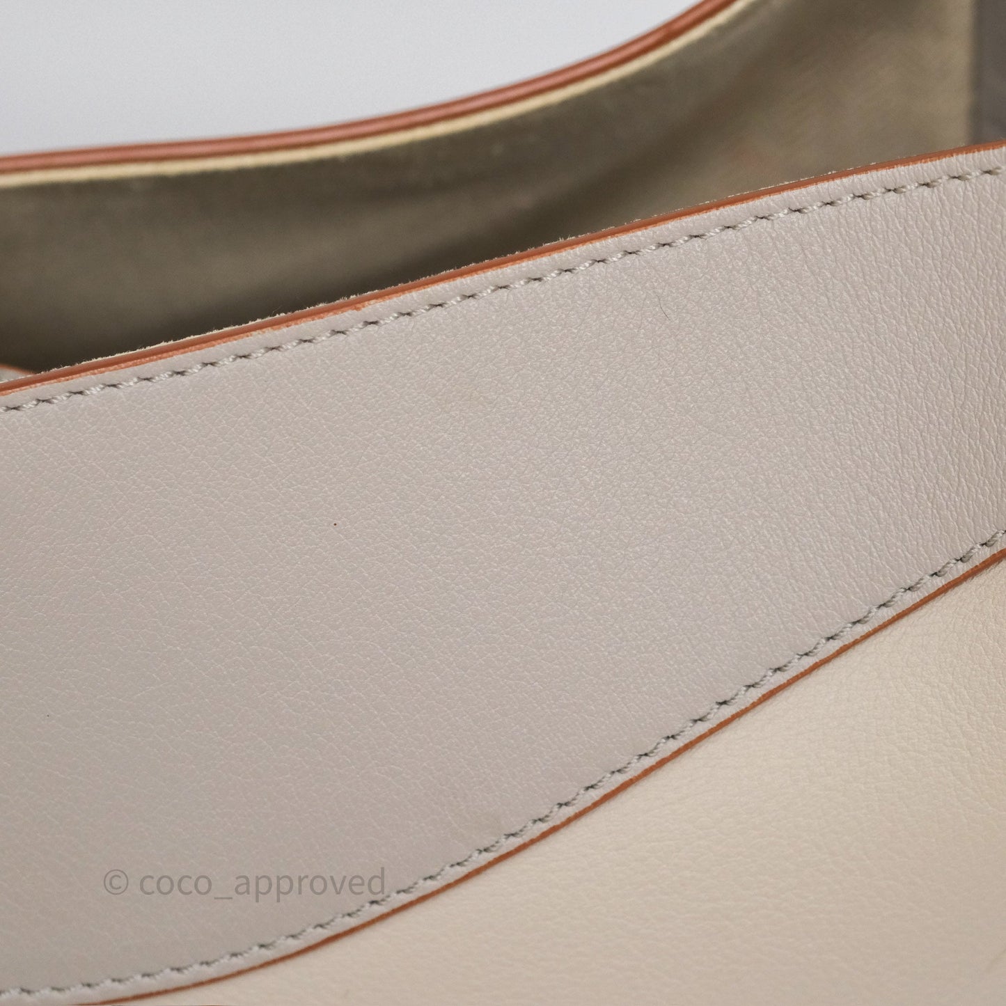 Loewe Small Hammock Shoulder Bag Calfskin Light Grey/Beige