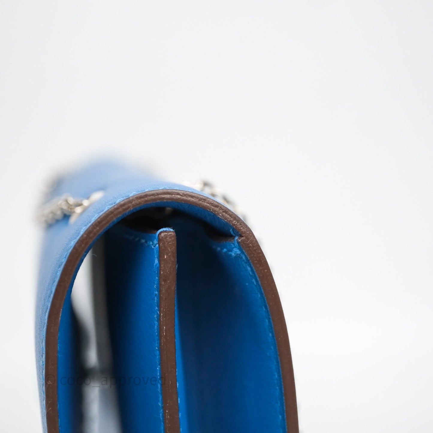 Hermès Catenina Bleu de Galice S7 Swift Palladium Hardware