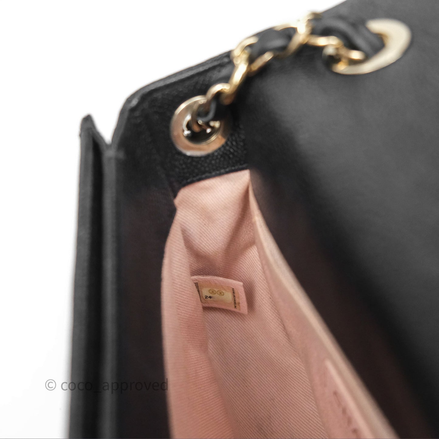 Chanel Small CC Cuba Flap Bag Black Caviar Gold Hardware