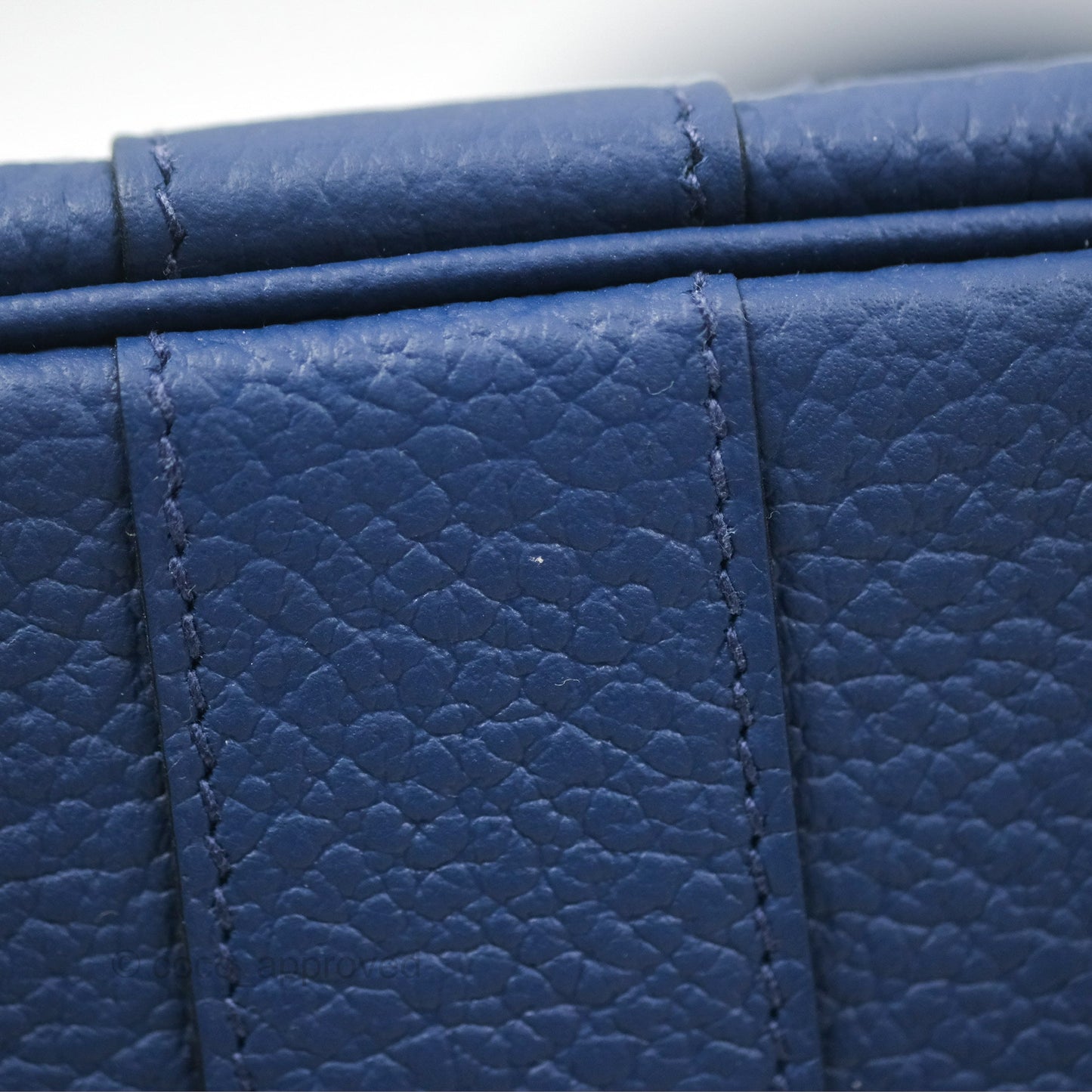 Hermès Garden Pouch 36 Bleu Saphir/ Bordeaux/ Bleu Marine