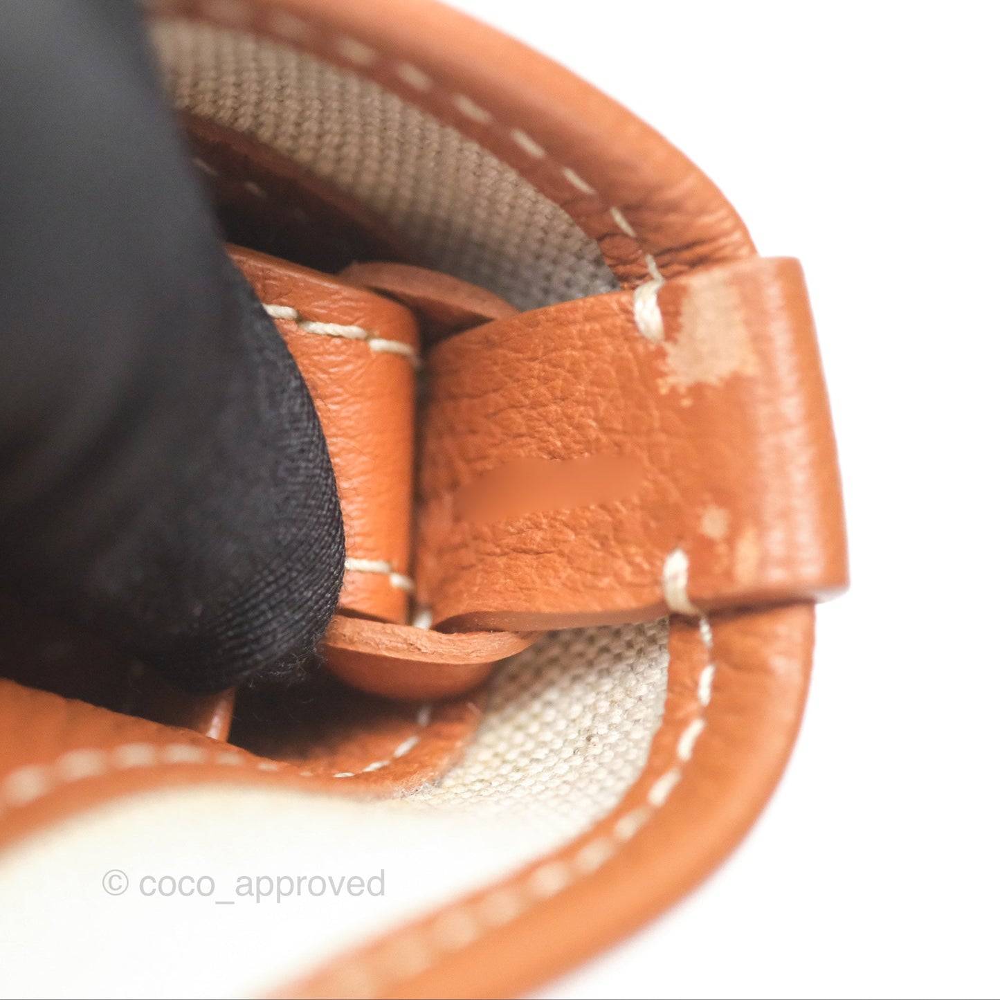 Goyard Petit Flot Bucket Bag Black & Tan Goyardine
