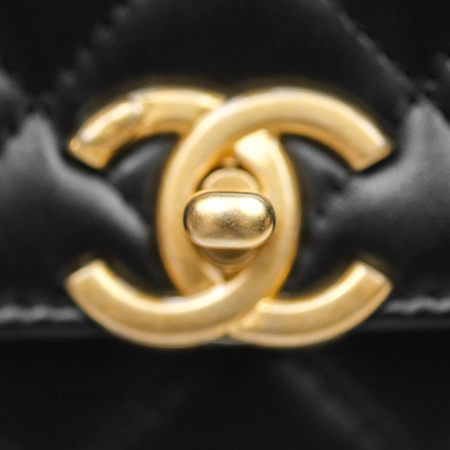 Chanel Quilted Mini Perfect Fit Adjustable Black Calfskin Gold Hardware
