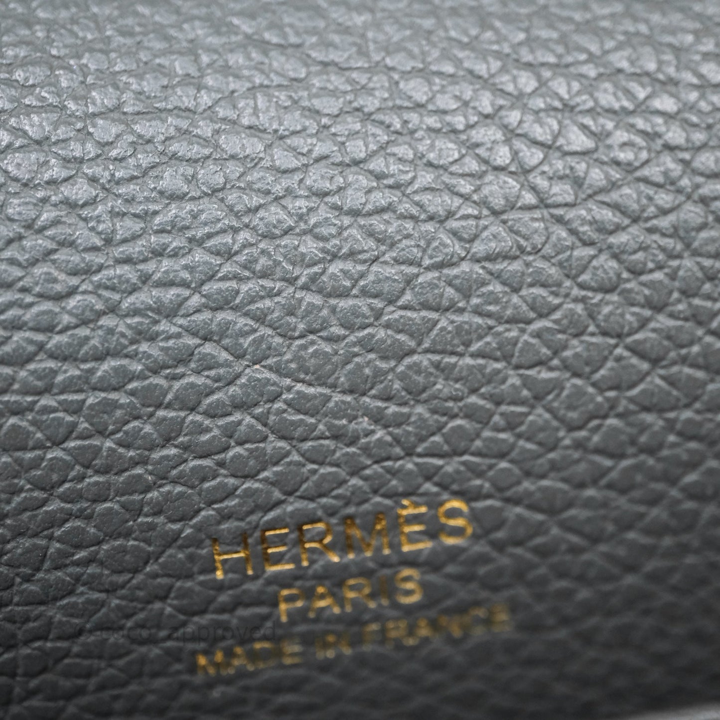 Hermès Roulis Mini 18 Vert Amancde 63 Evercolor Gold Hardware