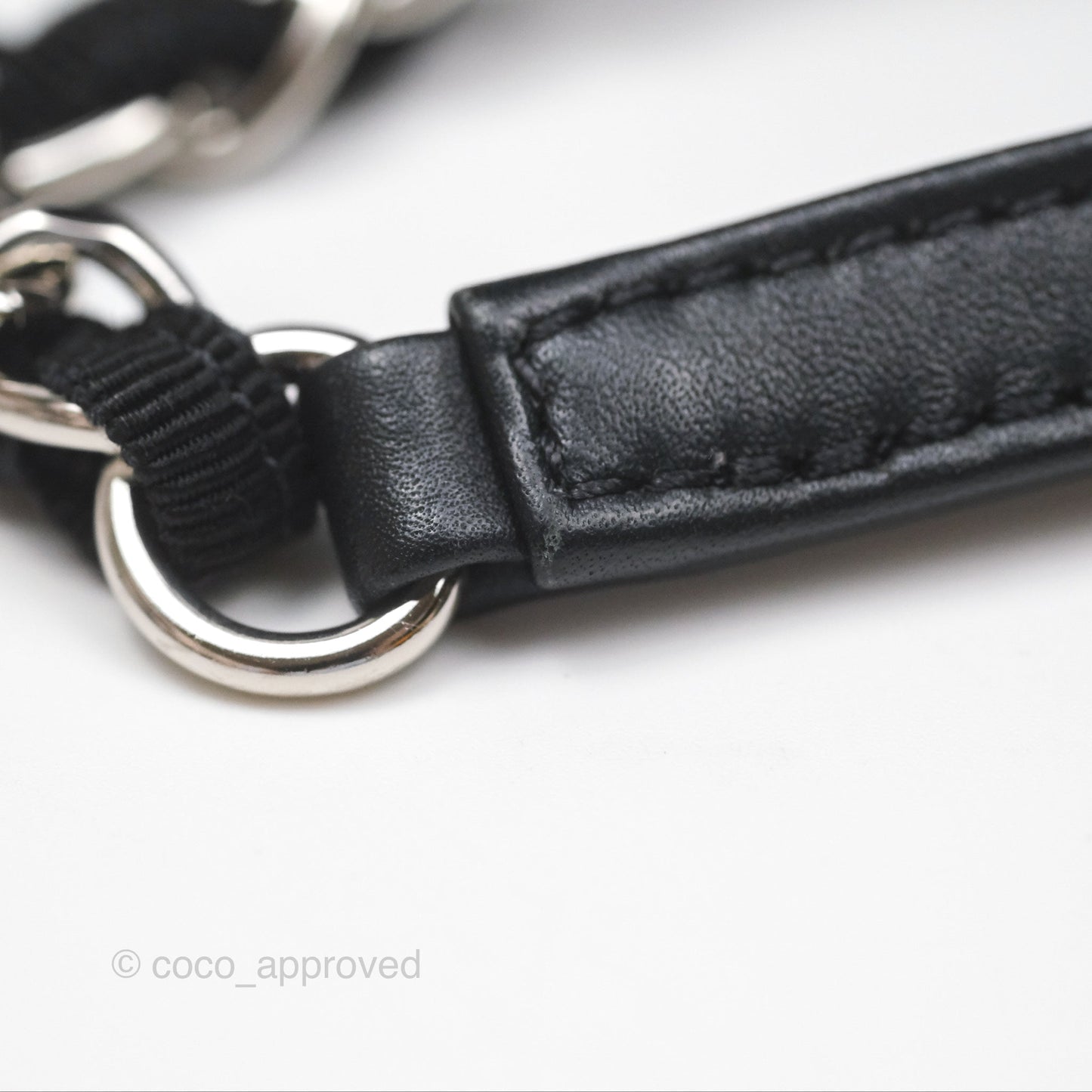 Chanel Medium Deauville Navy Canvas Silver Hardware