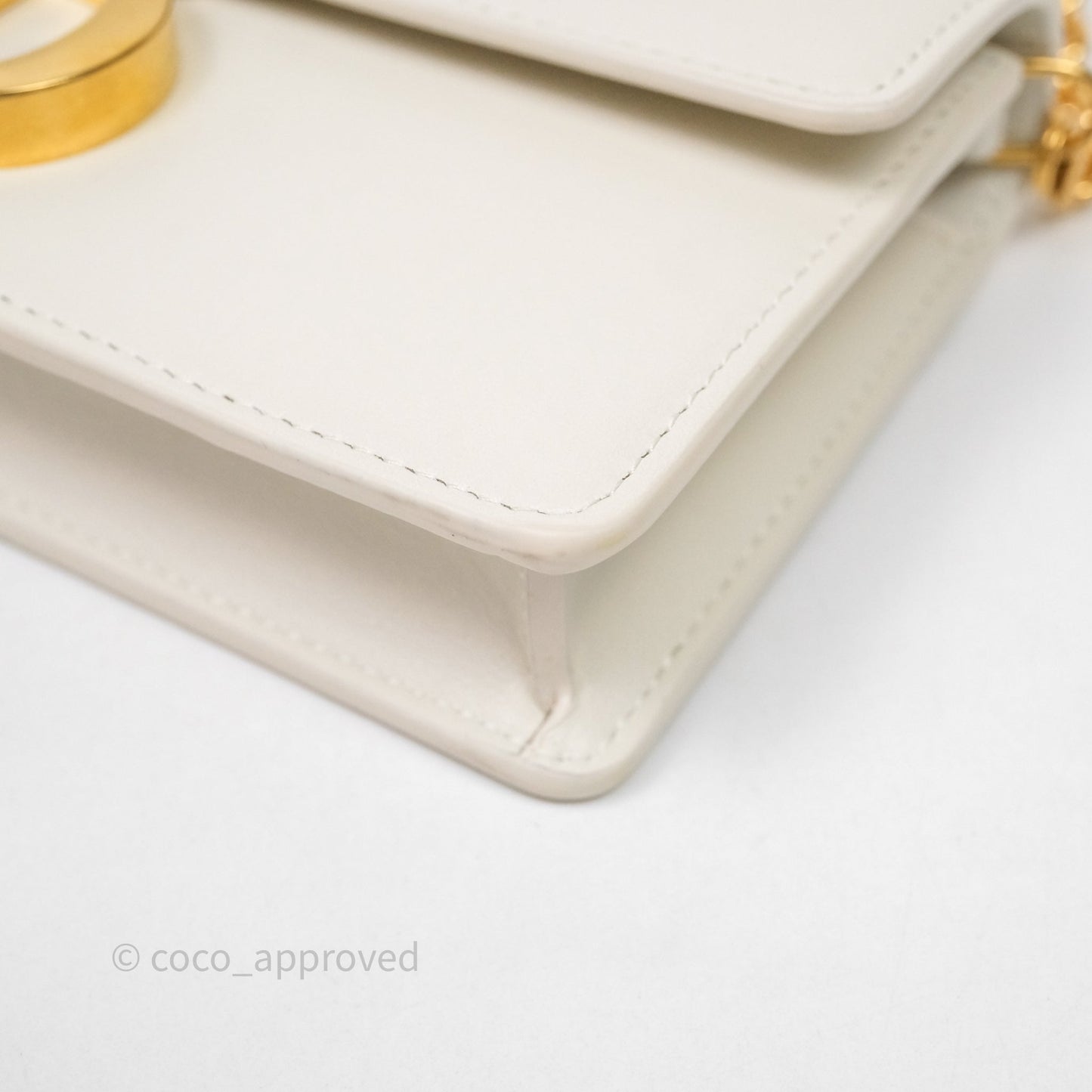 Christian Dior Miss Montaigne Mini Bag Latte Smooth Calfskin