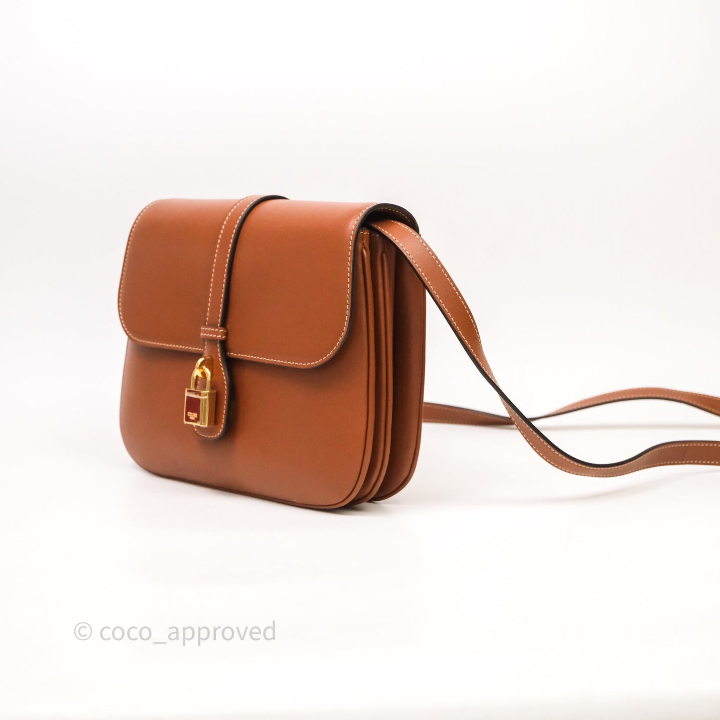 Celine Medium Tabou Tan Smooth Calfskin