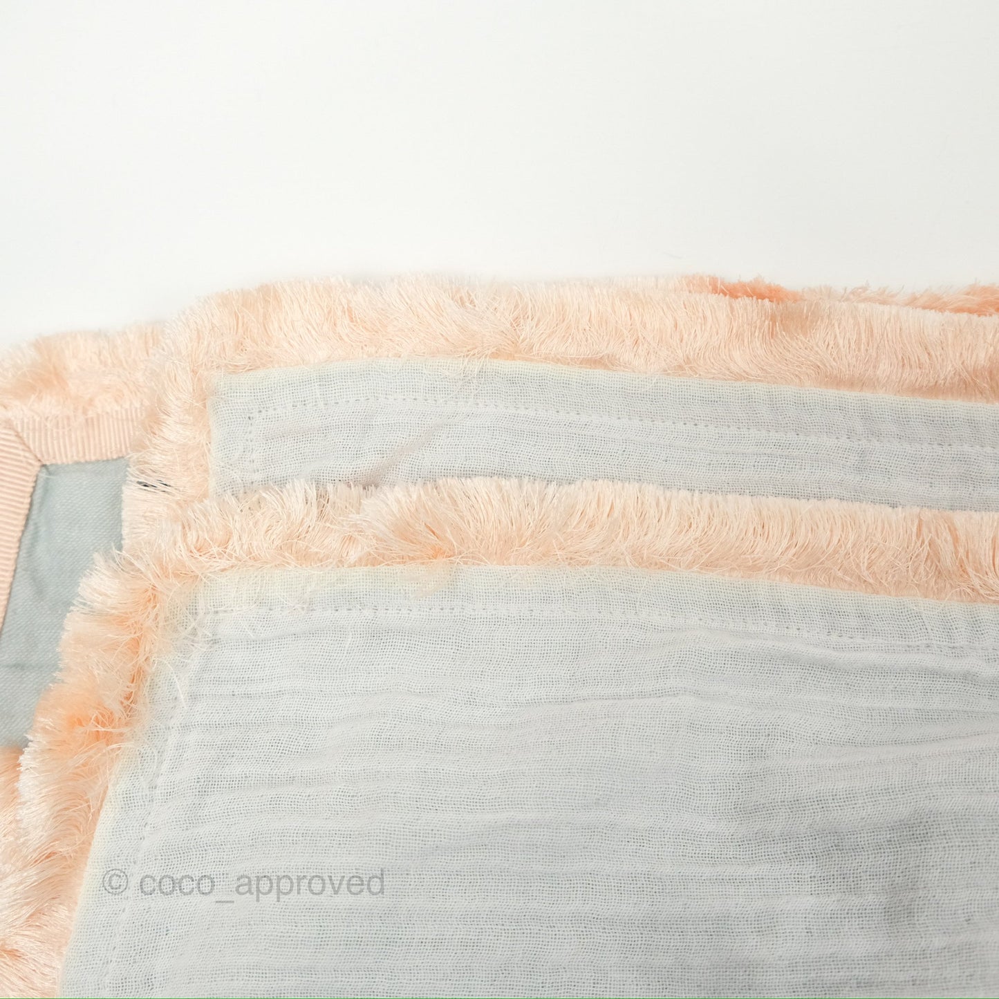 Louis Vuitton So Sweet Cotton Scarf Monogram Blue Ciel