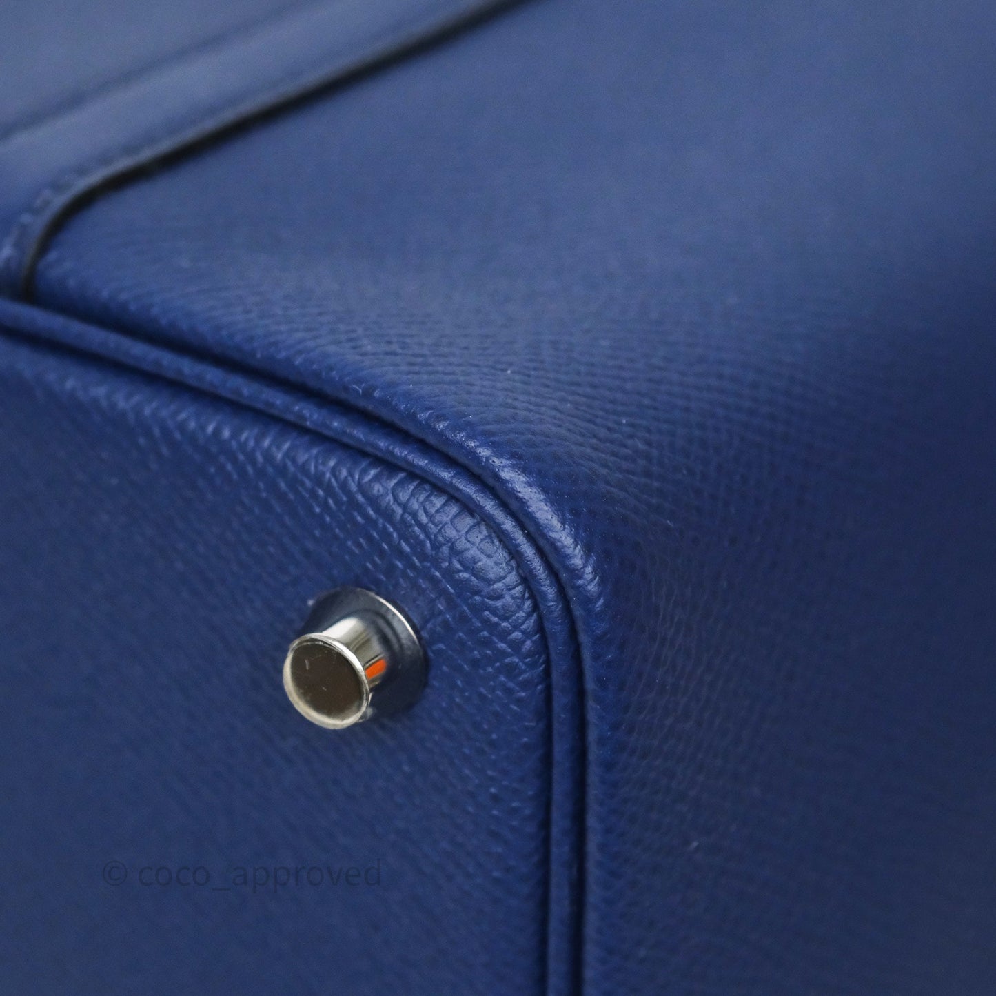 Hermès Tressage De Cuir Picotin Lock 18 Bleu Encre/Brique/Black Epsom