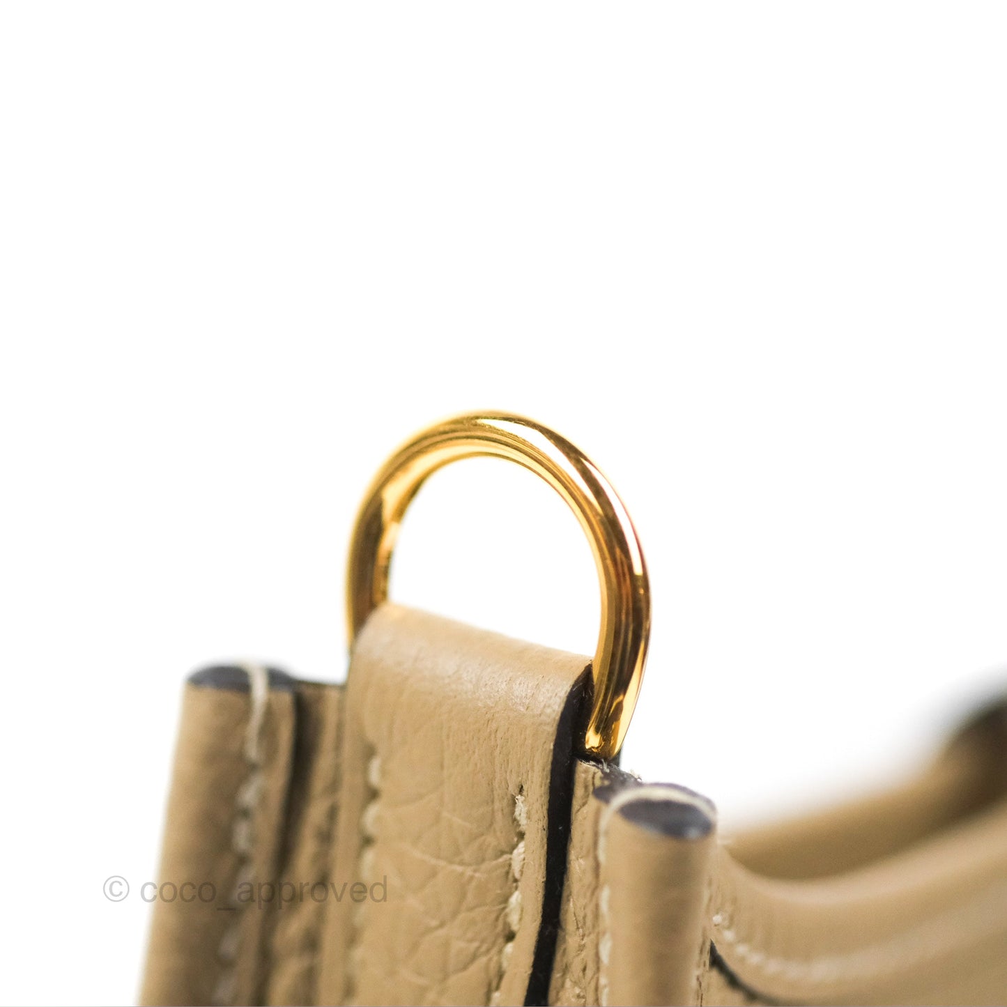 Hermès Mini Evelyne 16 Trench Clemence Gold Hardware