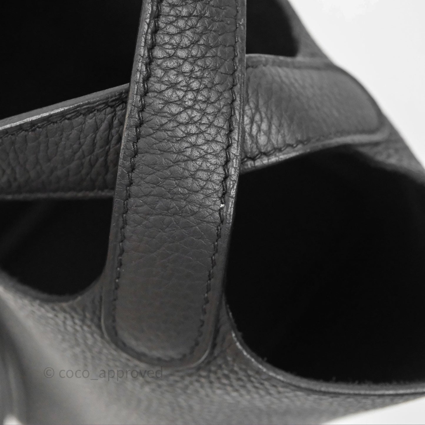 Hermès Picotin 18 Black Noir Clemence So Black Hardware