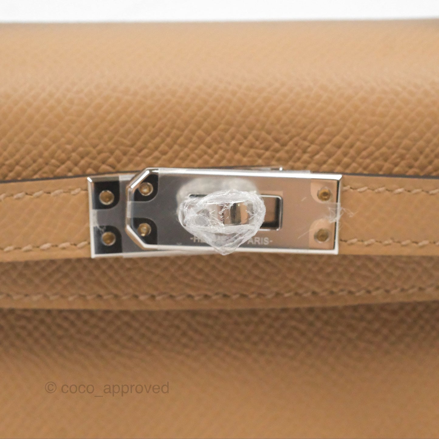Hermès Mini Kelly II Chai 0M Epsom Palladium Hardware