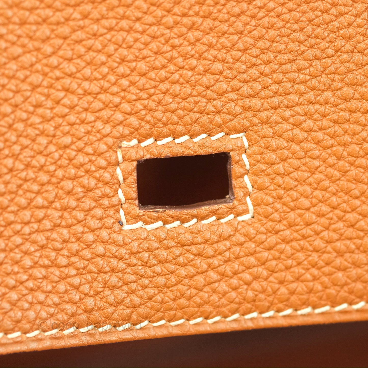 Hermès Birkin 30 Retourne Gold Clemence Palladium Hardware