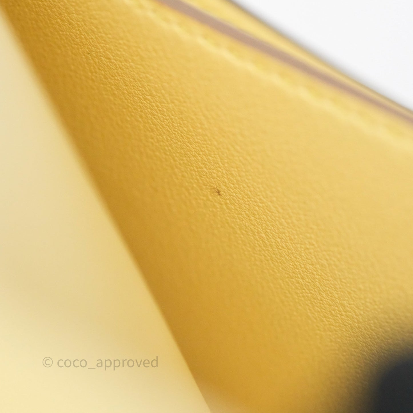 Hermès Roulis Mini 18 Jaune Poussin 1Z Swift Gold Hardware