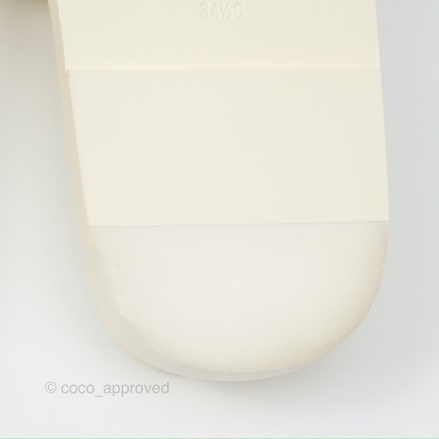 Chanel Multi-color Cha-Nel Logo Ivory Lambskin Slippers