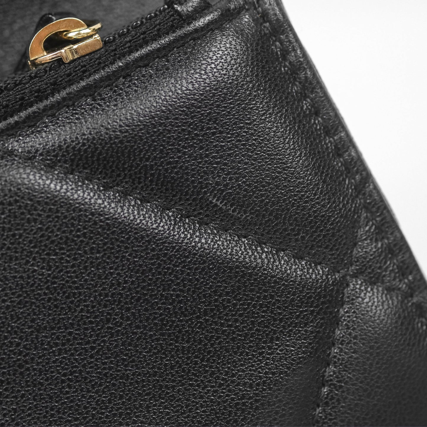 Chanel 19 Mini WOC Flap Phone Holder Black Lambskin Mixed Hardware