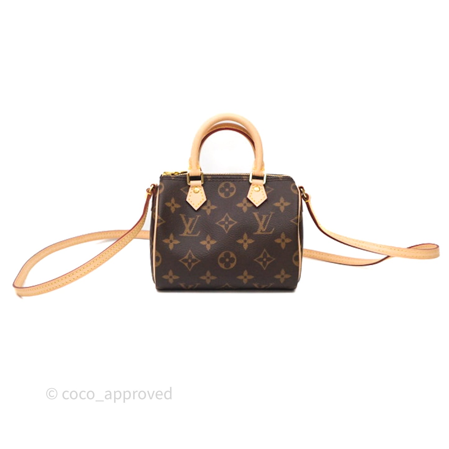 Louis Vuitton Nano Speedy Monogram Canvas