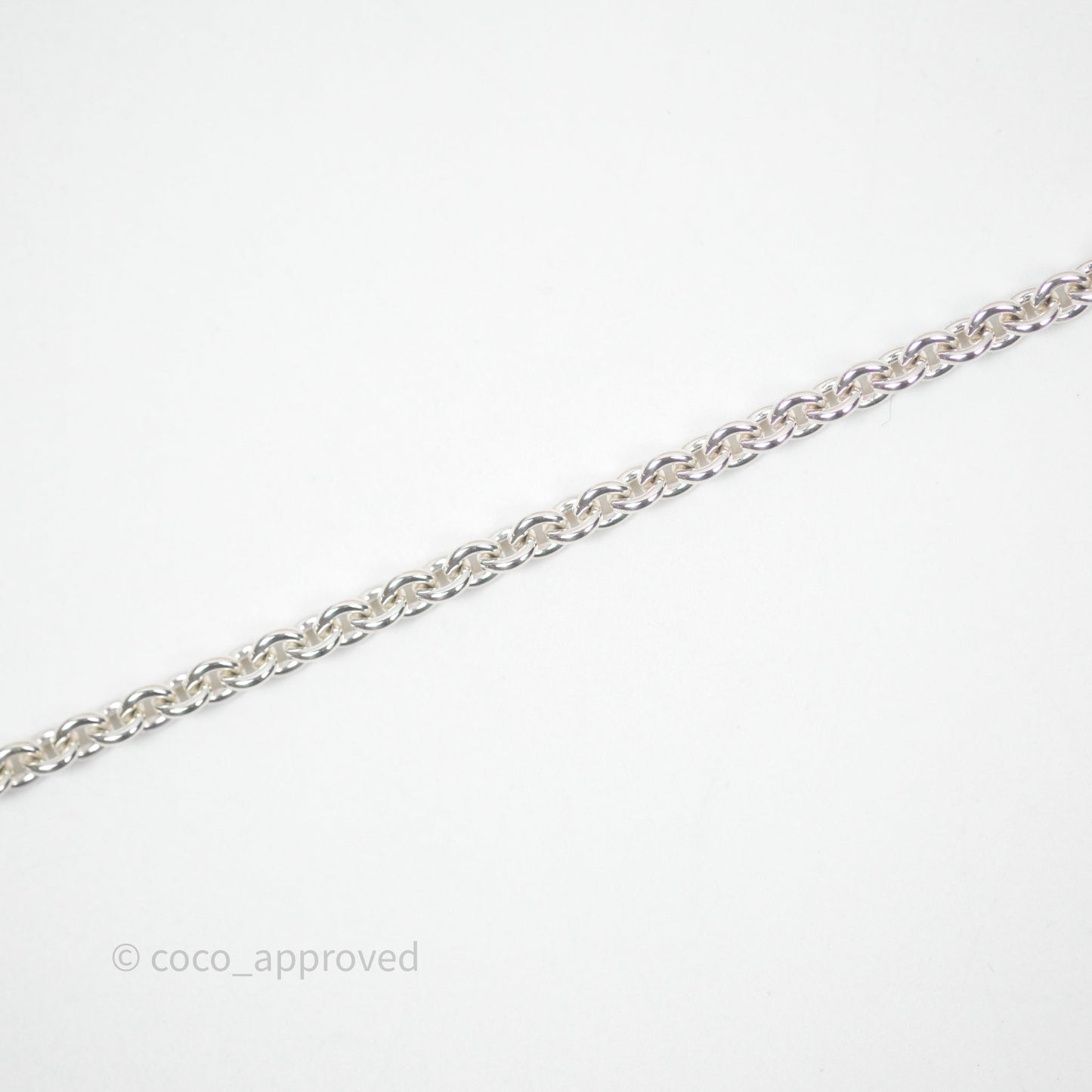 Hermès Kelly Cadenas Bracelet Sterling Silver