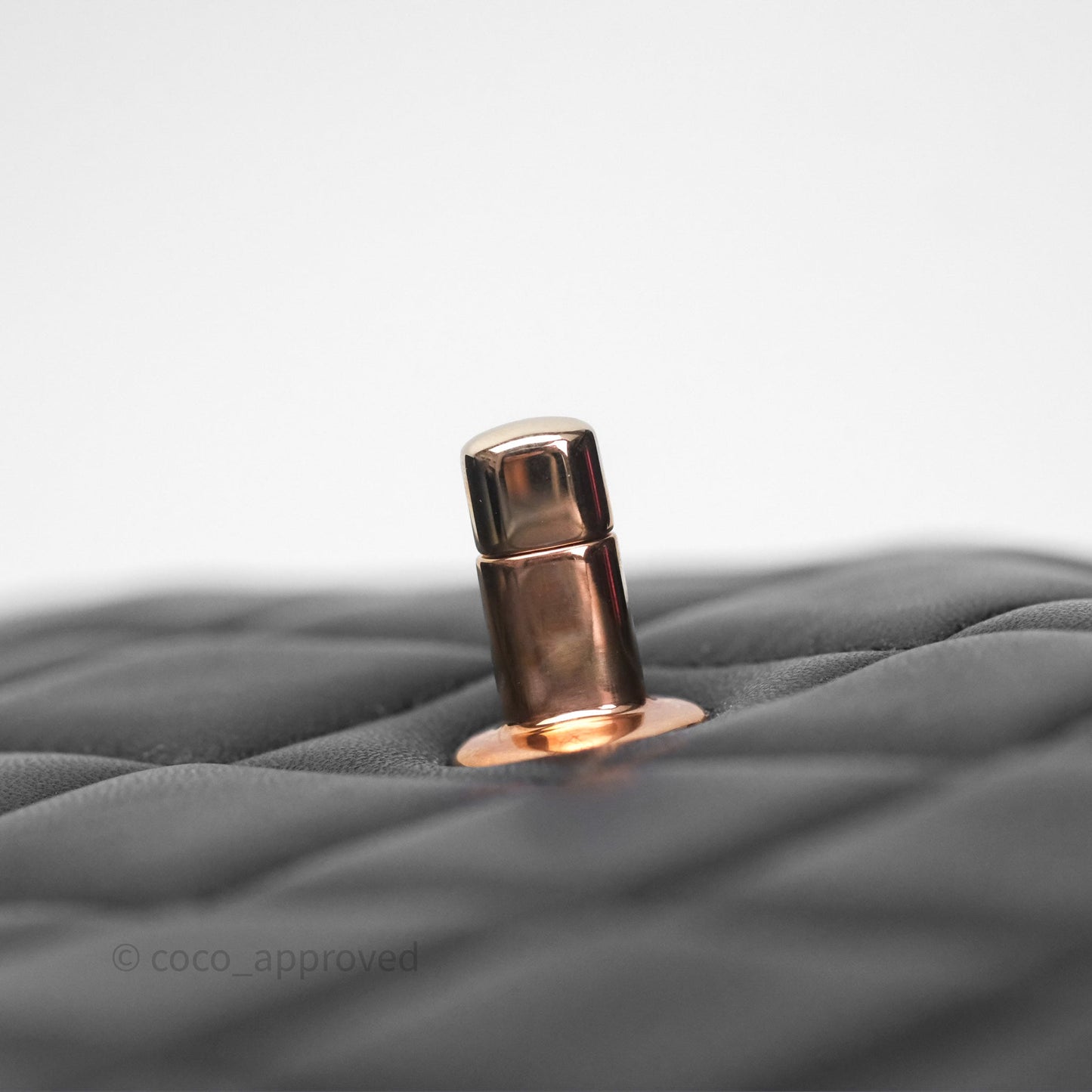 Chanel Trendy CC Small Black Lambskin Rose Gold Hardware