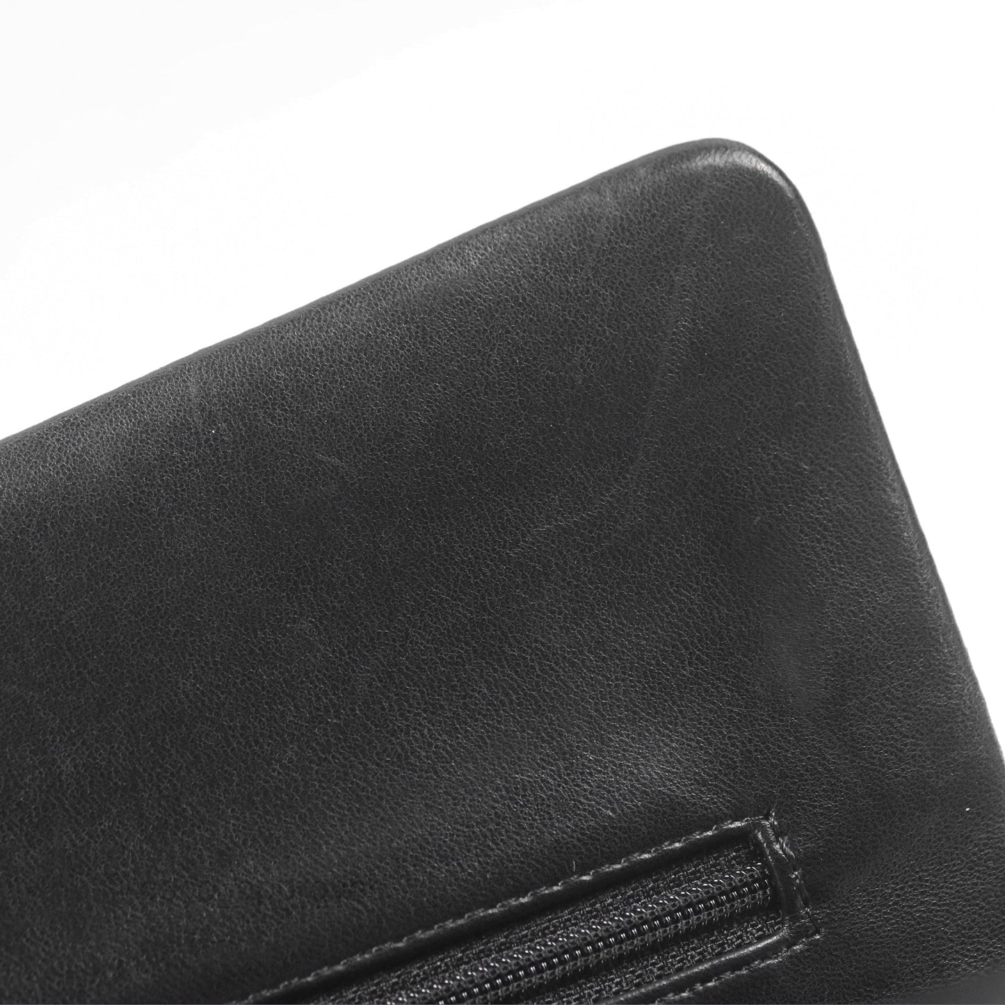Chanel Classic M/L Medium Flap Quilted Black Lambskin Gold Hardware