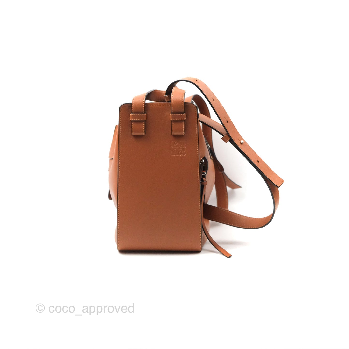 Loewe Hammock Small Shoulder Bag Tan