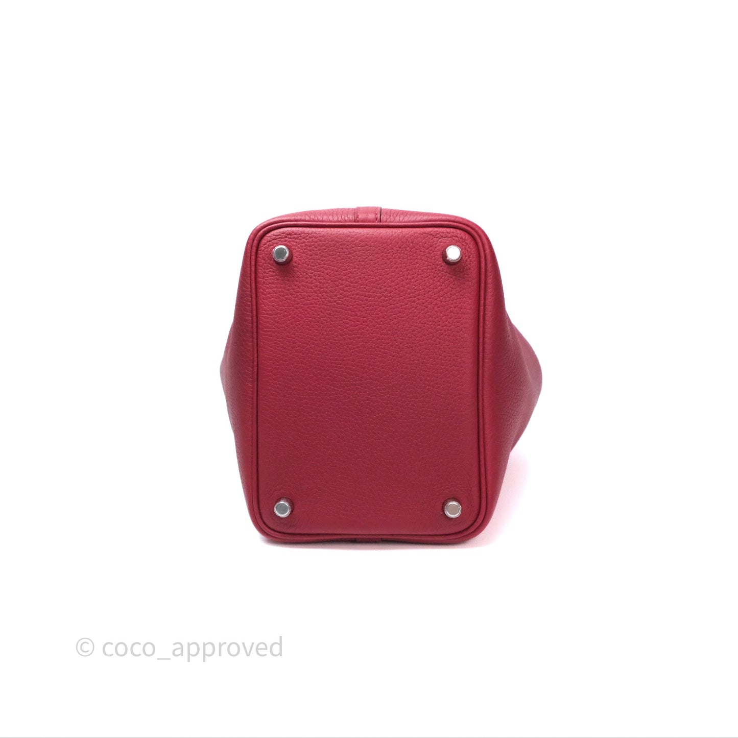 Hermès Picotin Lock 18 Rouge Grenat K1 Clemence Palladium Hardware