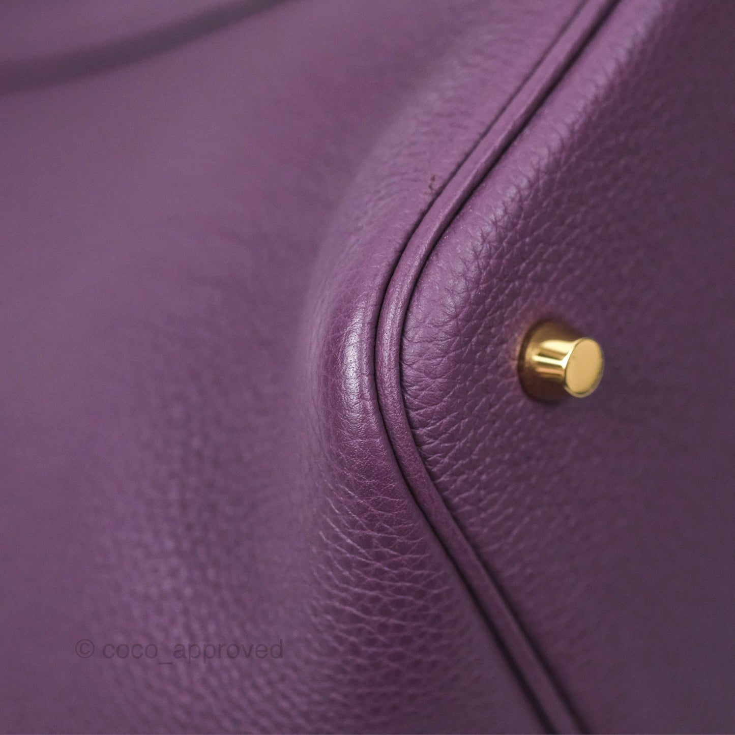 Hermès Picotin 22 Lock Cassis Taurillon Maurice Gold Hardware