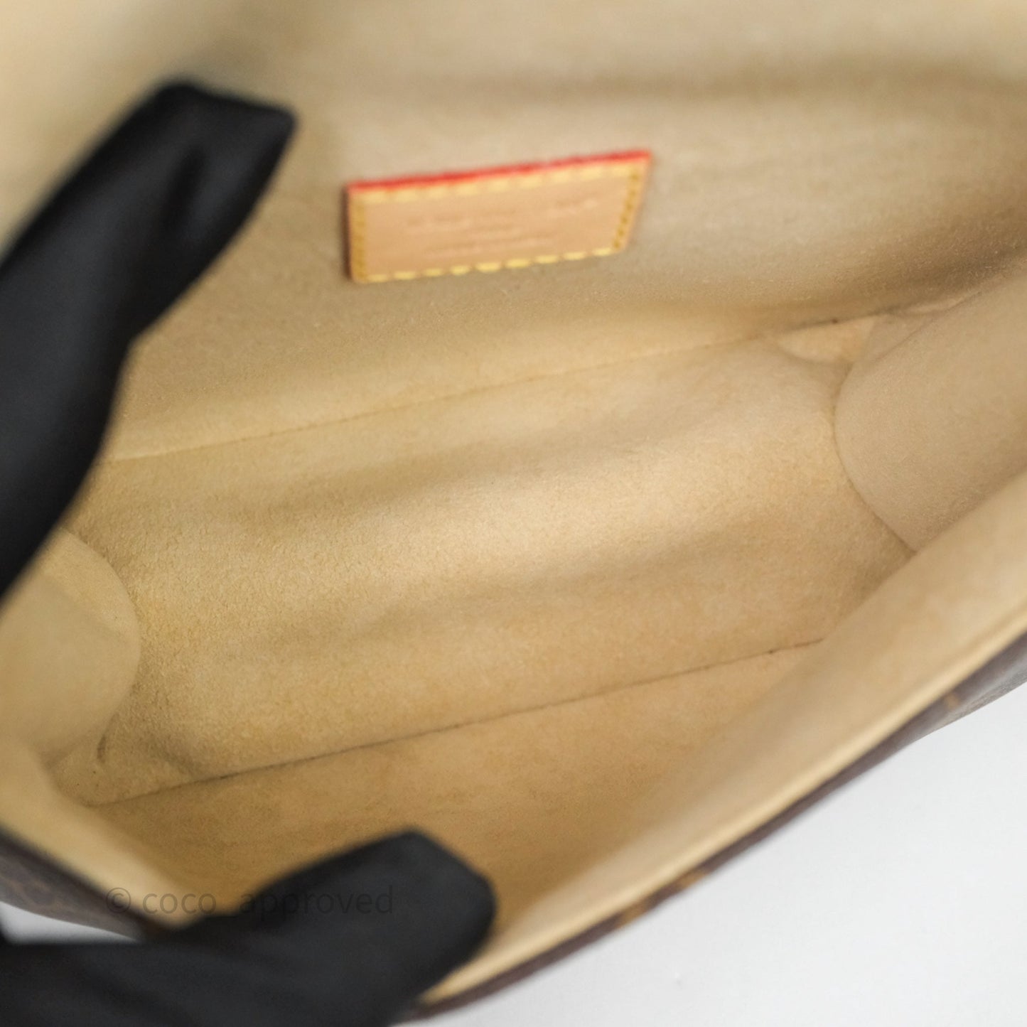 Louis Vuitton Saumur BB Monogram Bag Gold Hardware