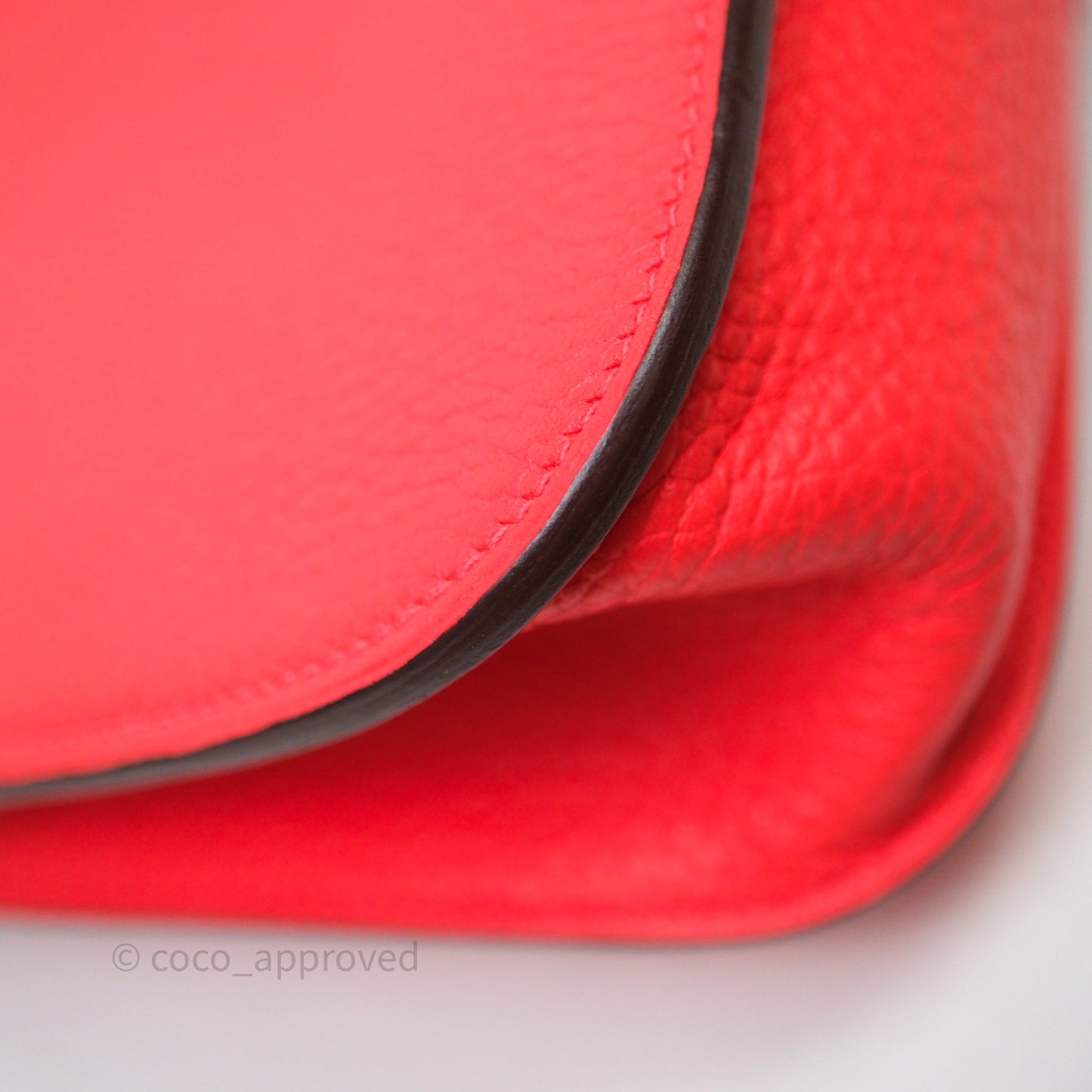 Hermès Halzan 25 Taurillon Cleme Rose Texas 0E Clemence Palladium Hardware