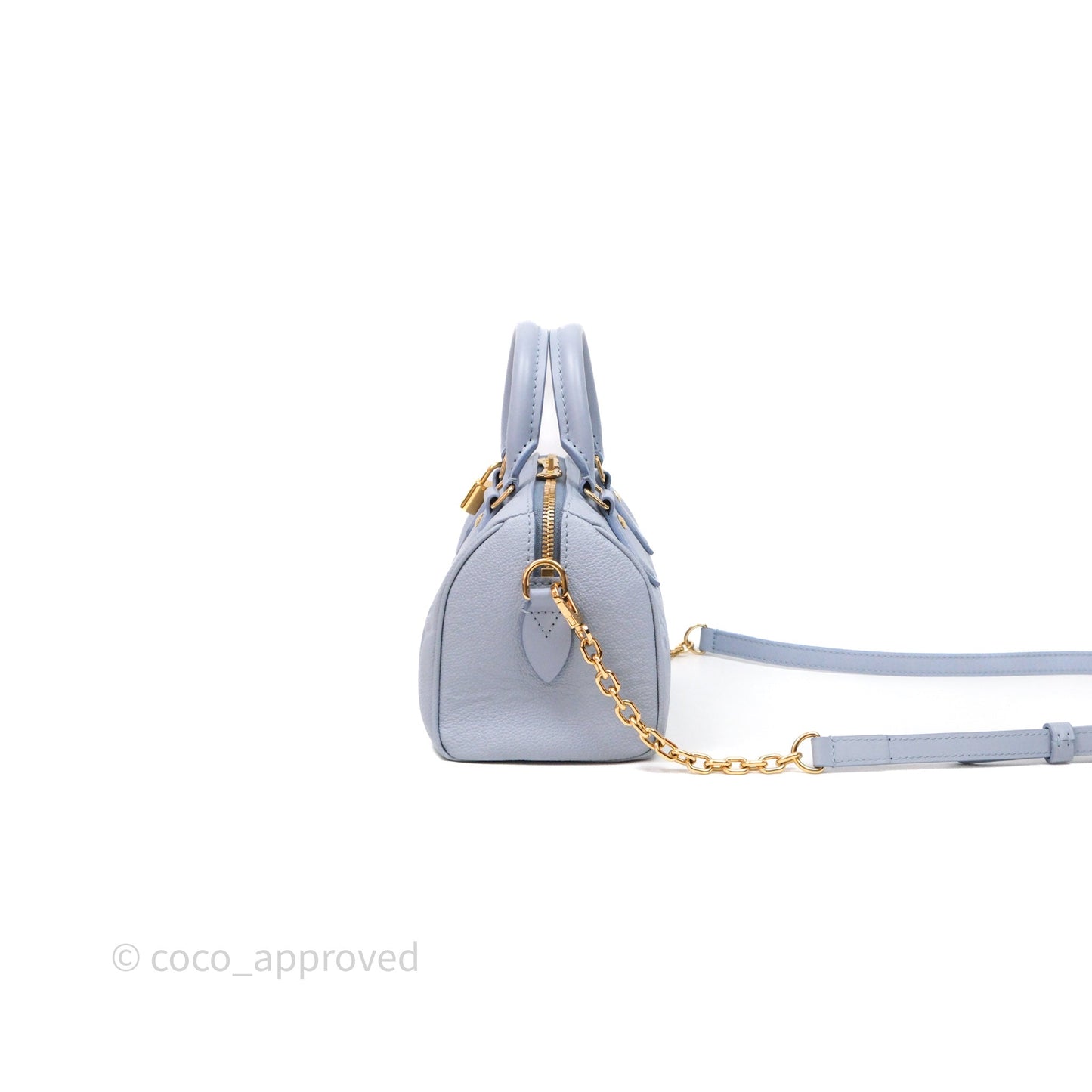 Louis Vuitton Speedy Bandoulière 20 Monogram Empreinte Lilac