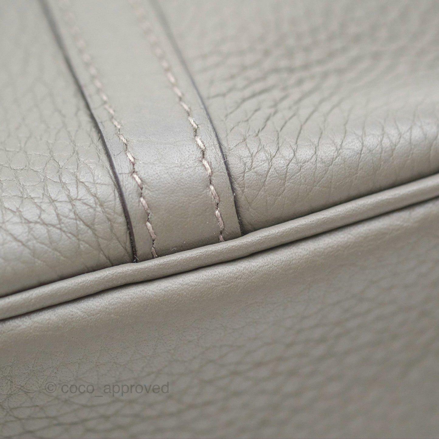 Hermès Picotin Lock 18 Gris Meyer 0L Clemence Gold Hardware