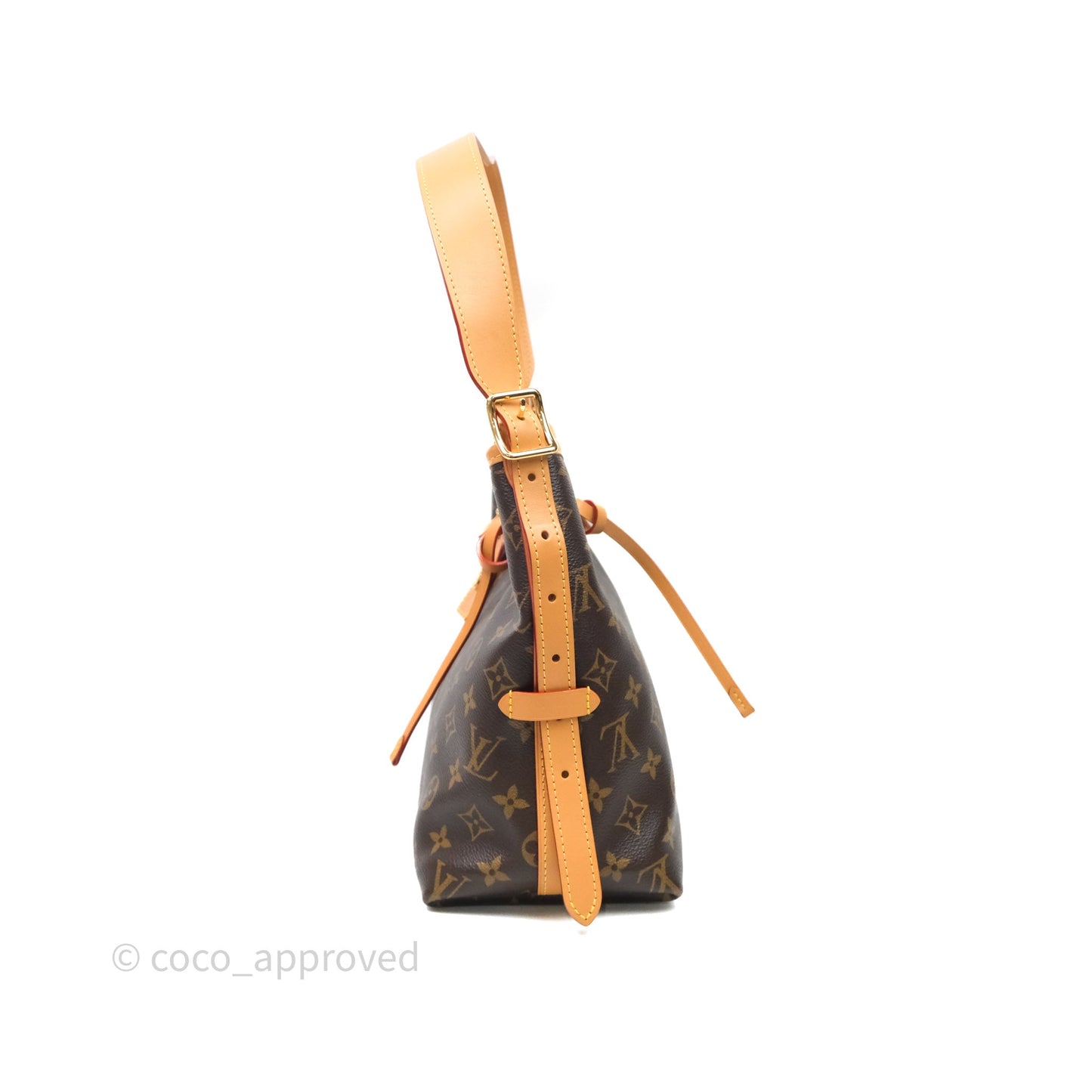 Louis Vuitton Carry All PM Shoulder Bag Monogram Canvas