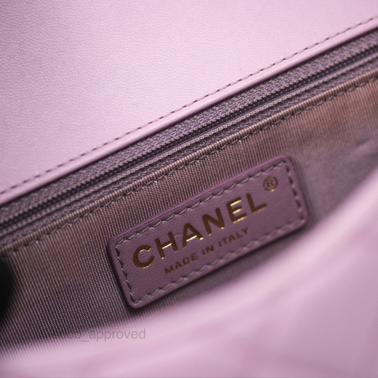 Chanel Quilted Flap Bag Pink Lambskin Aged Gold Hardware