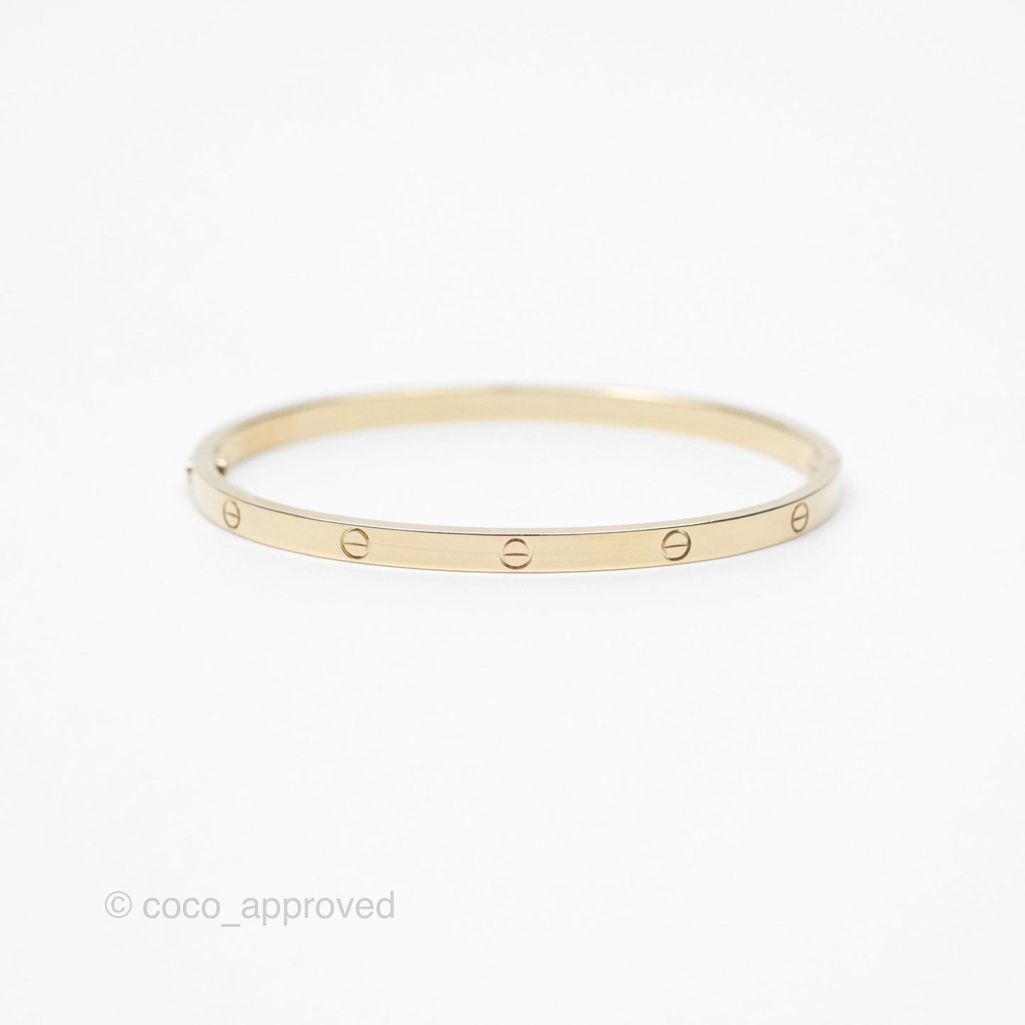 Cartier Small Love Bracelet Yellow Gold