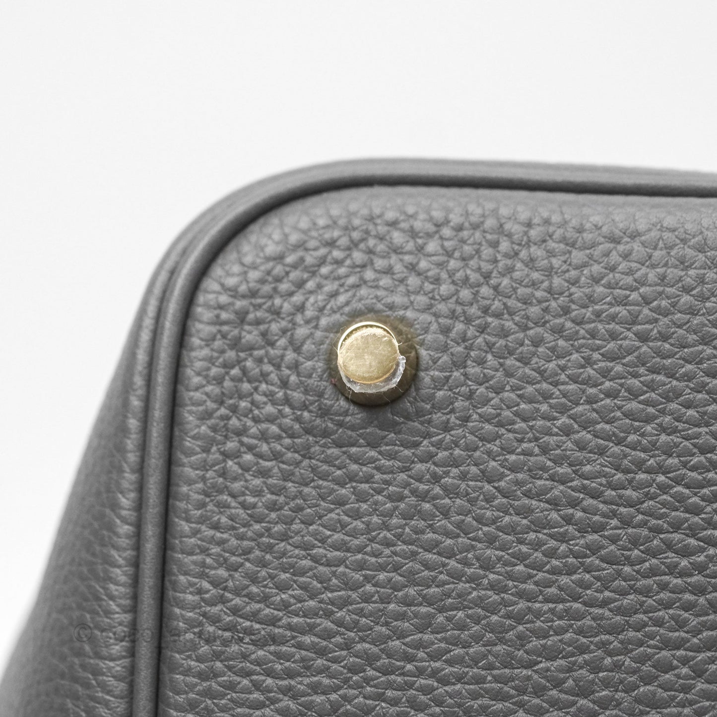 Hermès Picotin Lock 22 Graphite TM Gold Hardware