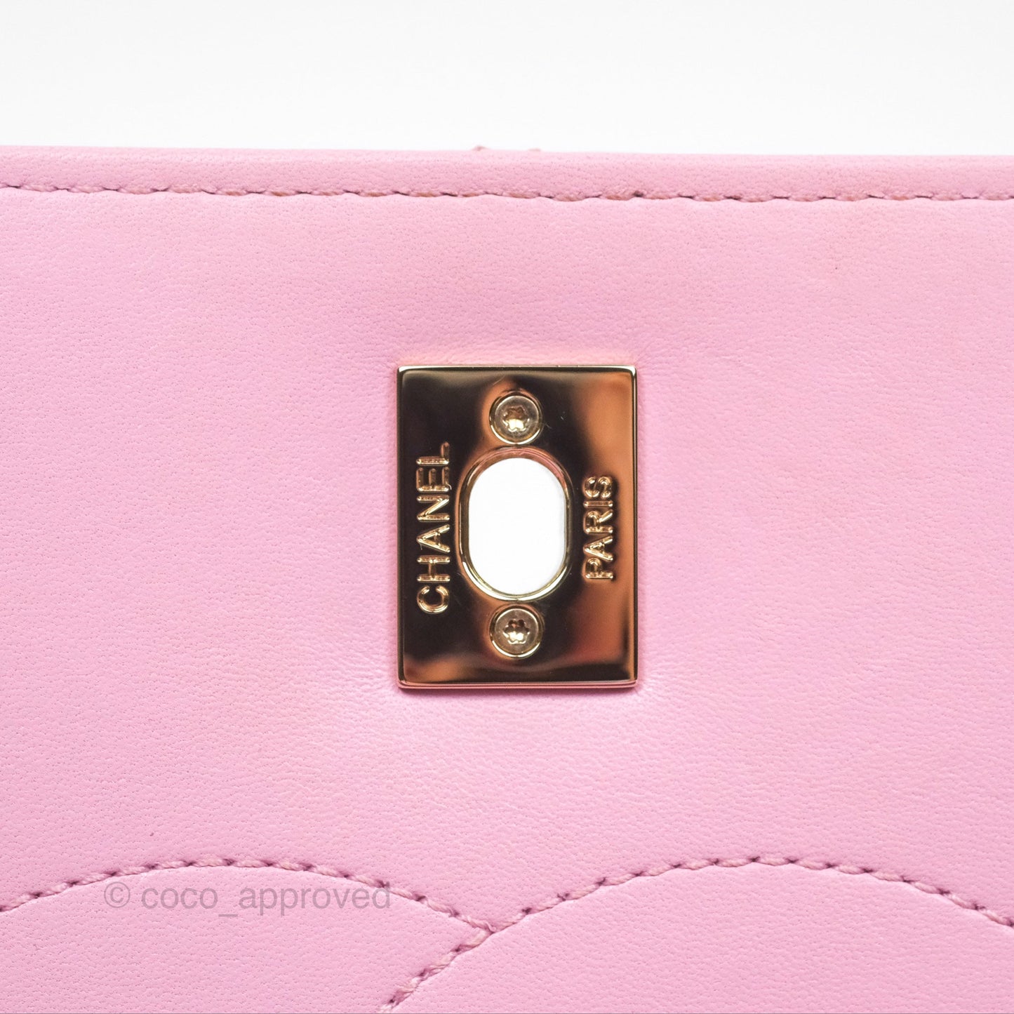 Chanel Medium Trendy CC Pink Lambskin Gold Hardware