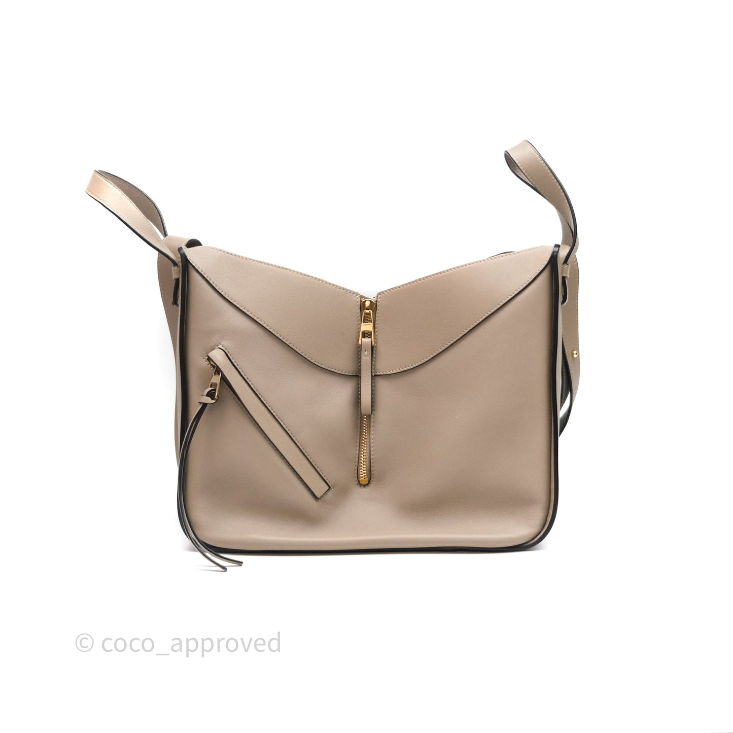 Loewe Small Hammock Shoulder Bag Calfskin Sand