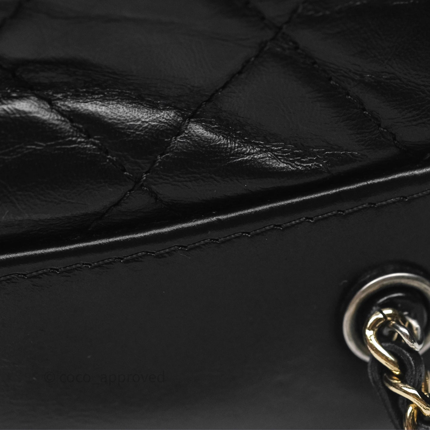 Chanel Small Gabrielle Backpack Black Aged Calfskin