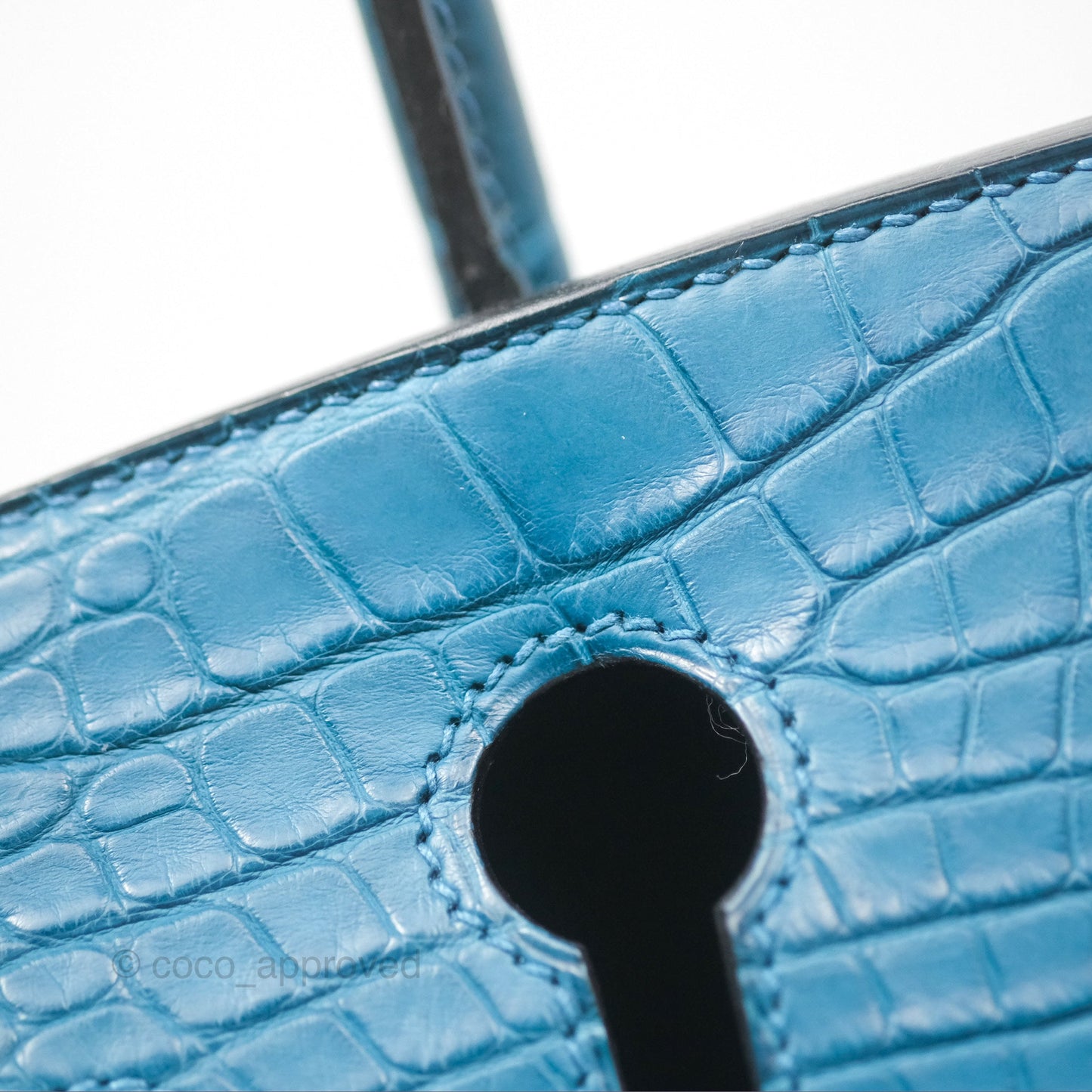 Hermès Birkin 30 Retourne Colvert Matte Niloticus Crocodile Palladium Hardware