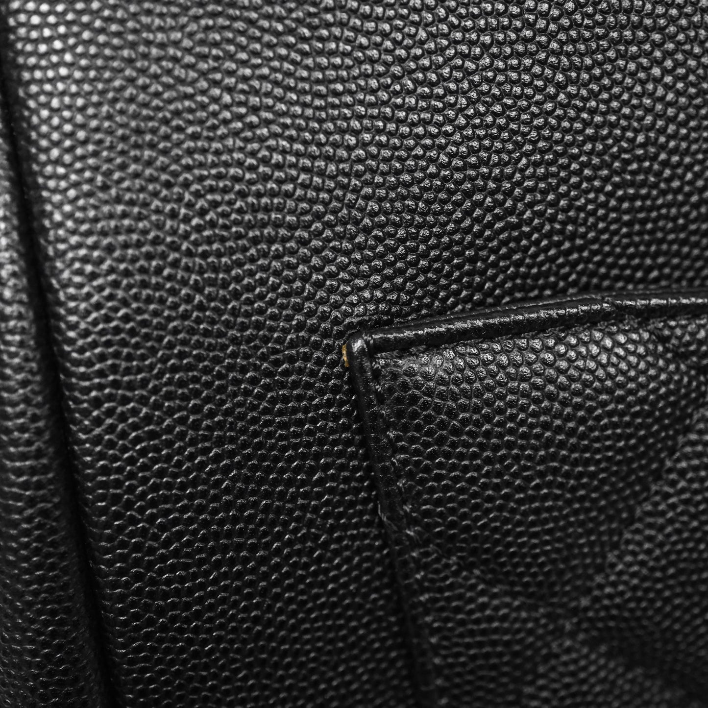 Chanel Quilted Business Affinity Backpack Black Caviar Gold Hardware