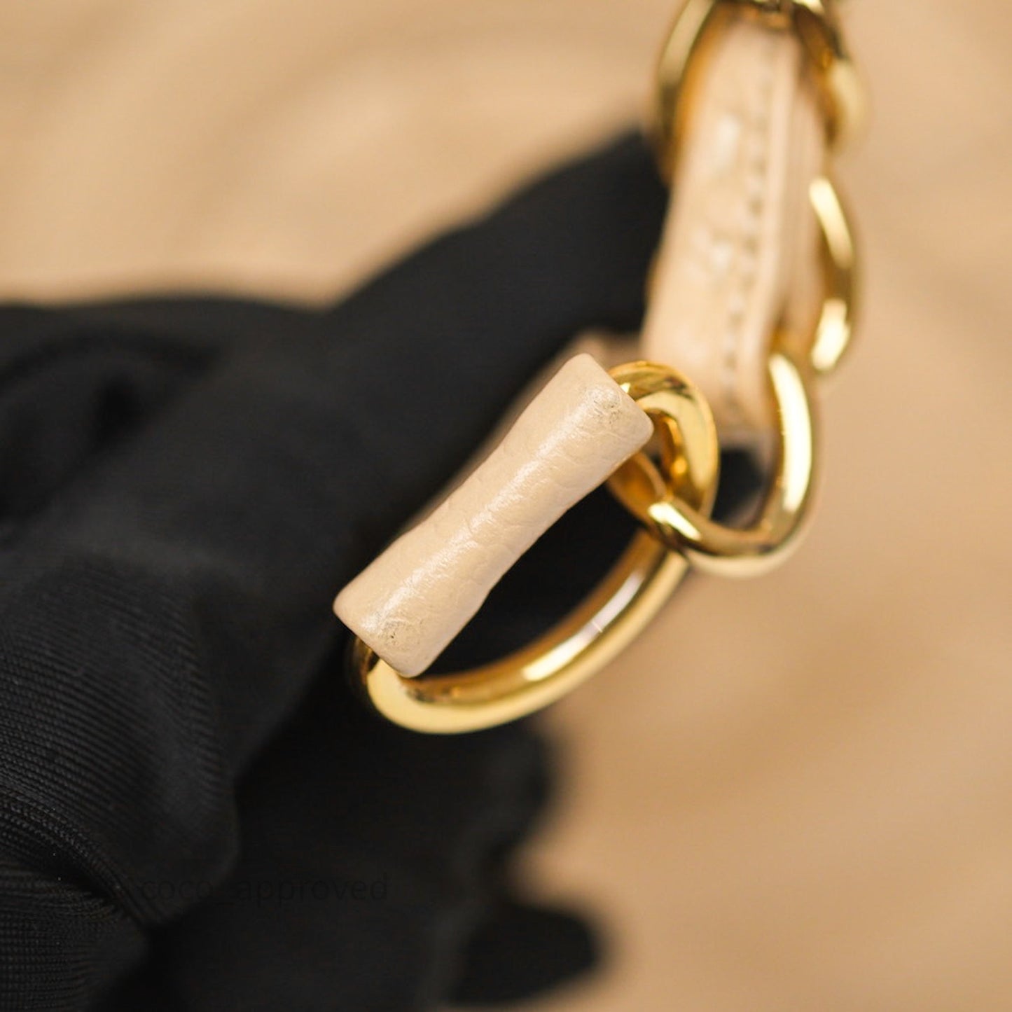 Chanel PST Tote Beige Caviar Gold Hardware