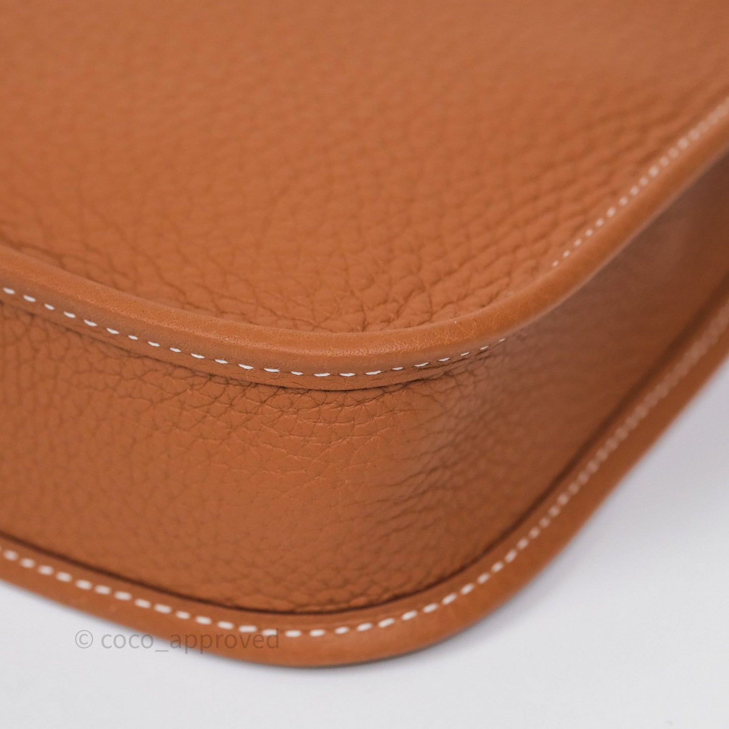 Hermès Mini Evelyne 16 Amazone Gold 37 Clemence Gold Hardware
