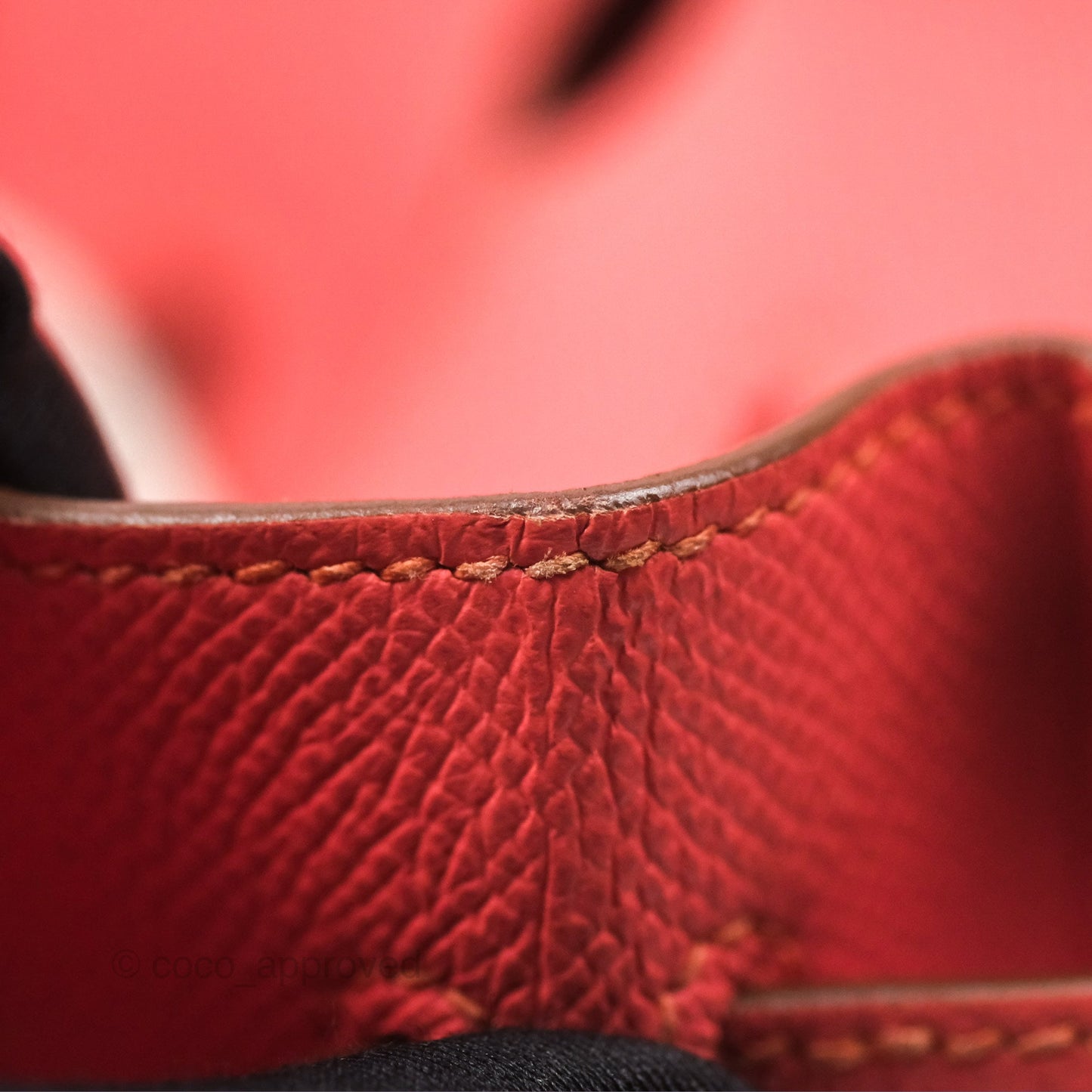 Hermès Birkin 30 Retourne Flamingo I5 Epsom Gold Hardware