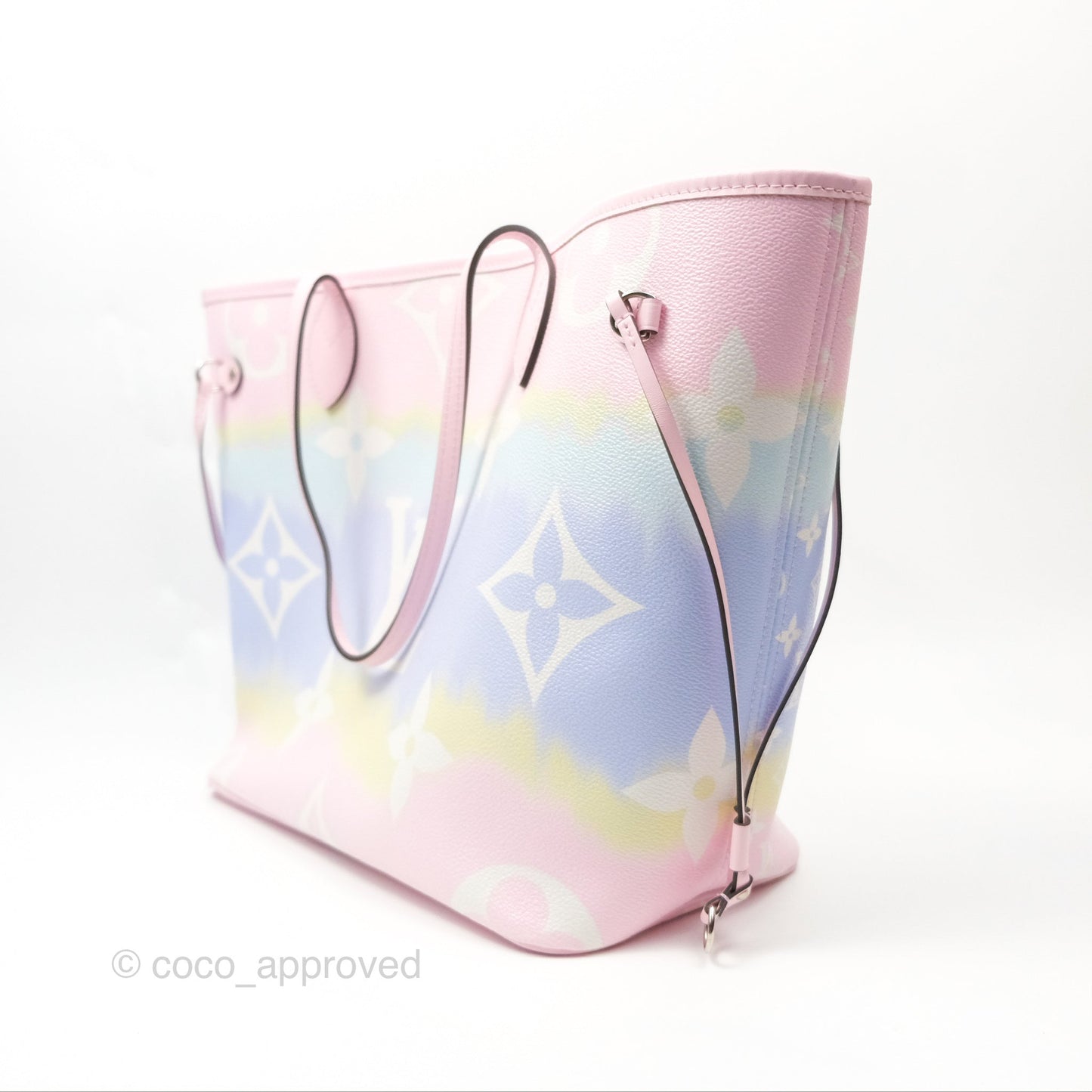 Louis Vuitton Escale Neverfull MM Pastel Monogram