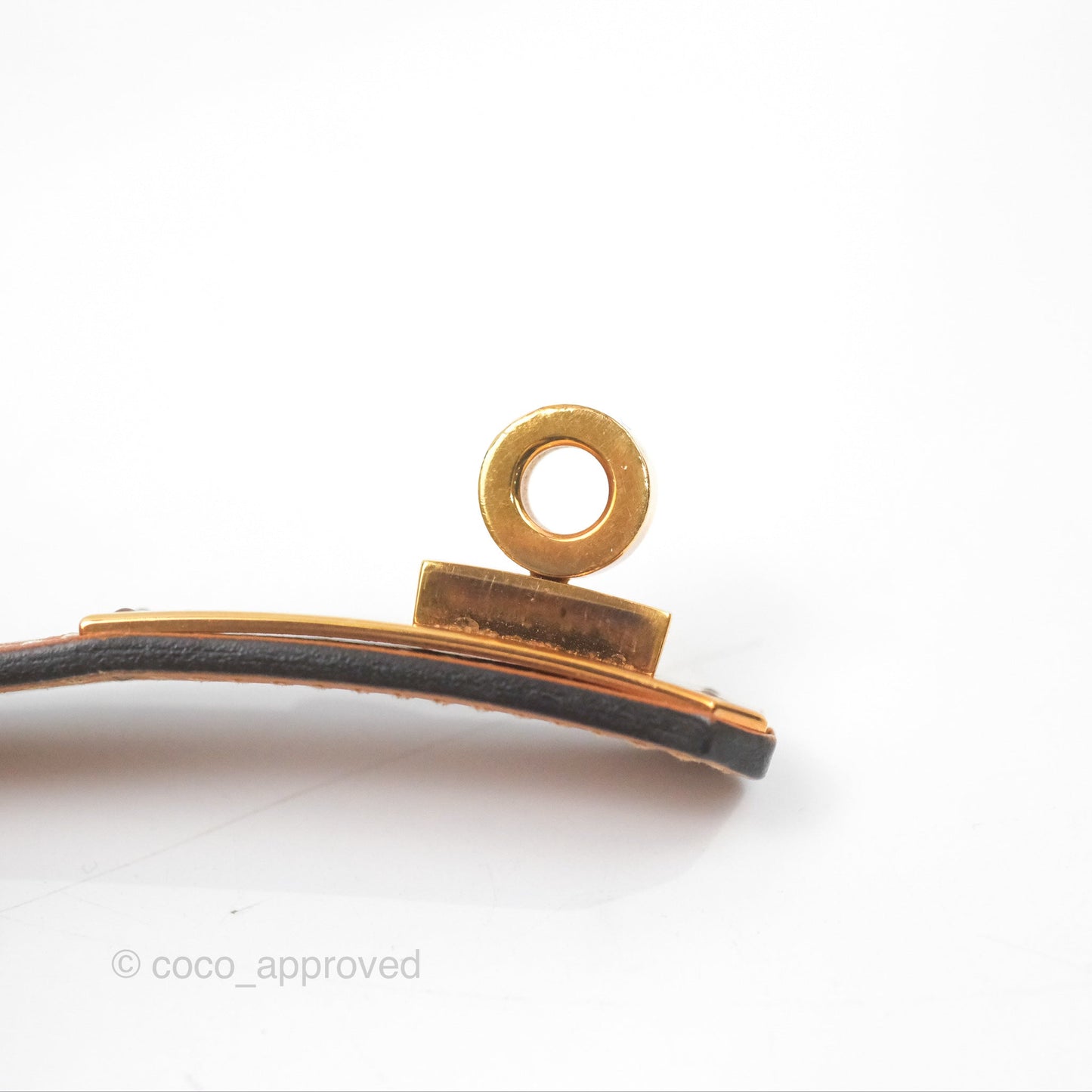 Hermès Kelly Buckle Belt Gold Epsom Gold Hardware